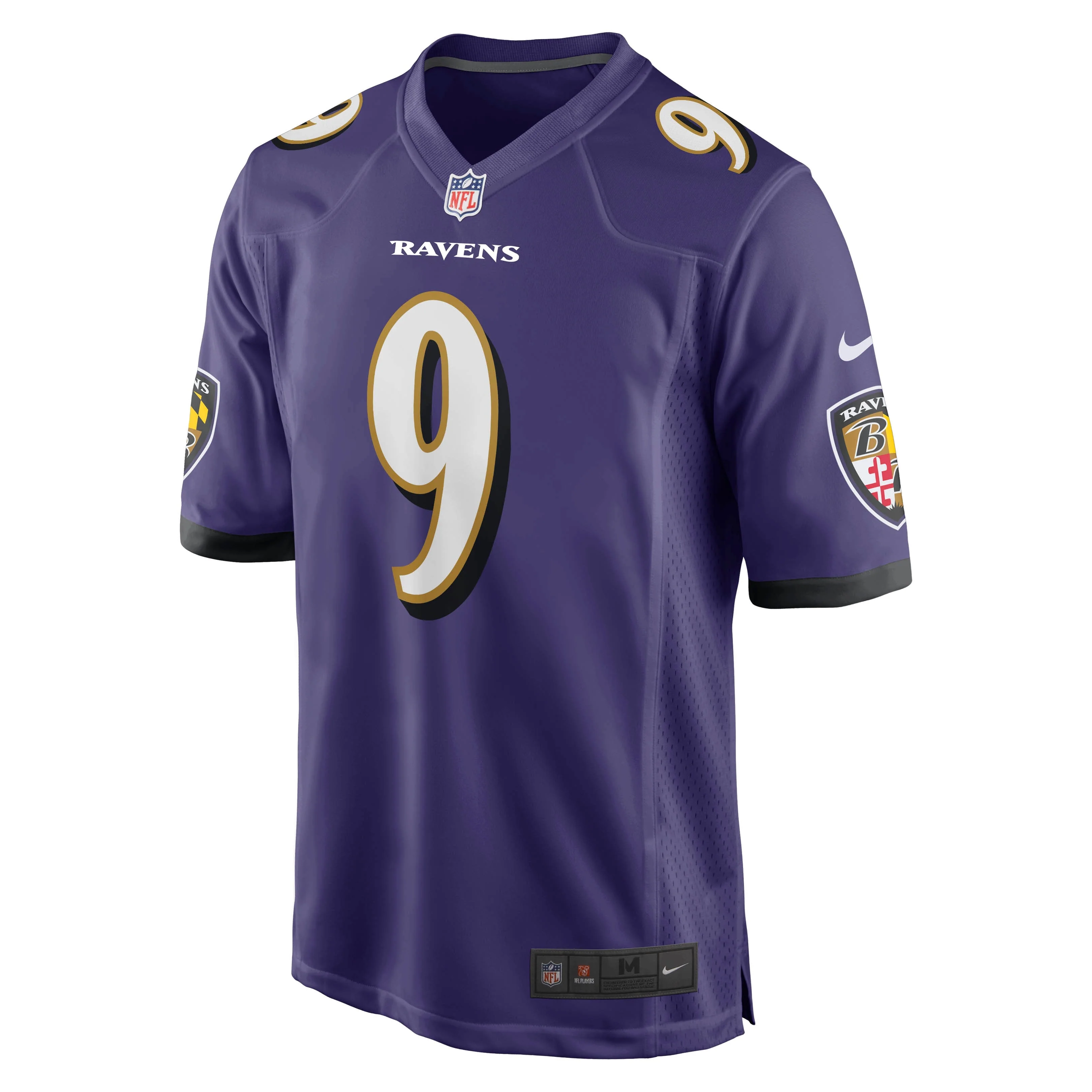 Steve McNair Baltimore Ravens Nike Game Retired   Jersey - Purple