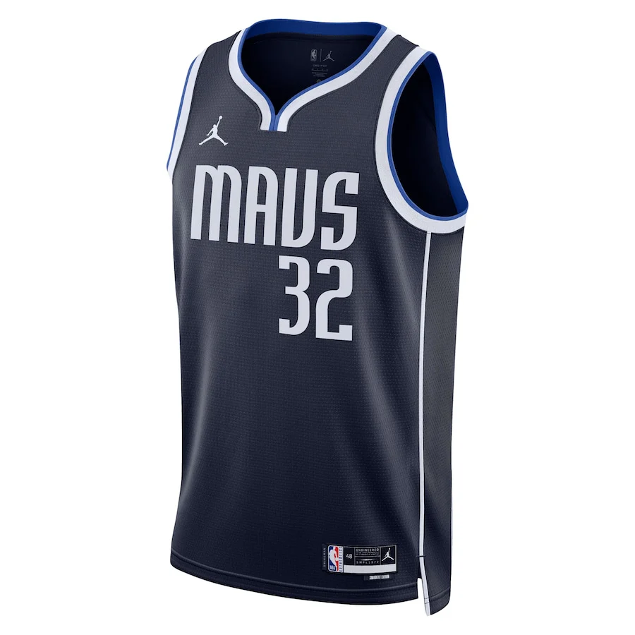 Maglia Swingman Dallas Mavericks Jordan Brand Statement Edition NBA 2025 First Round active Pick - Blu navy - Cooper Flagg - Unisex