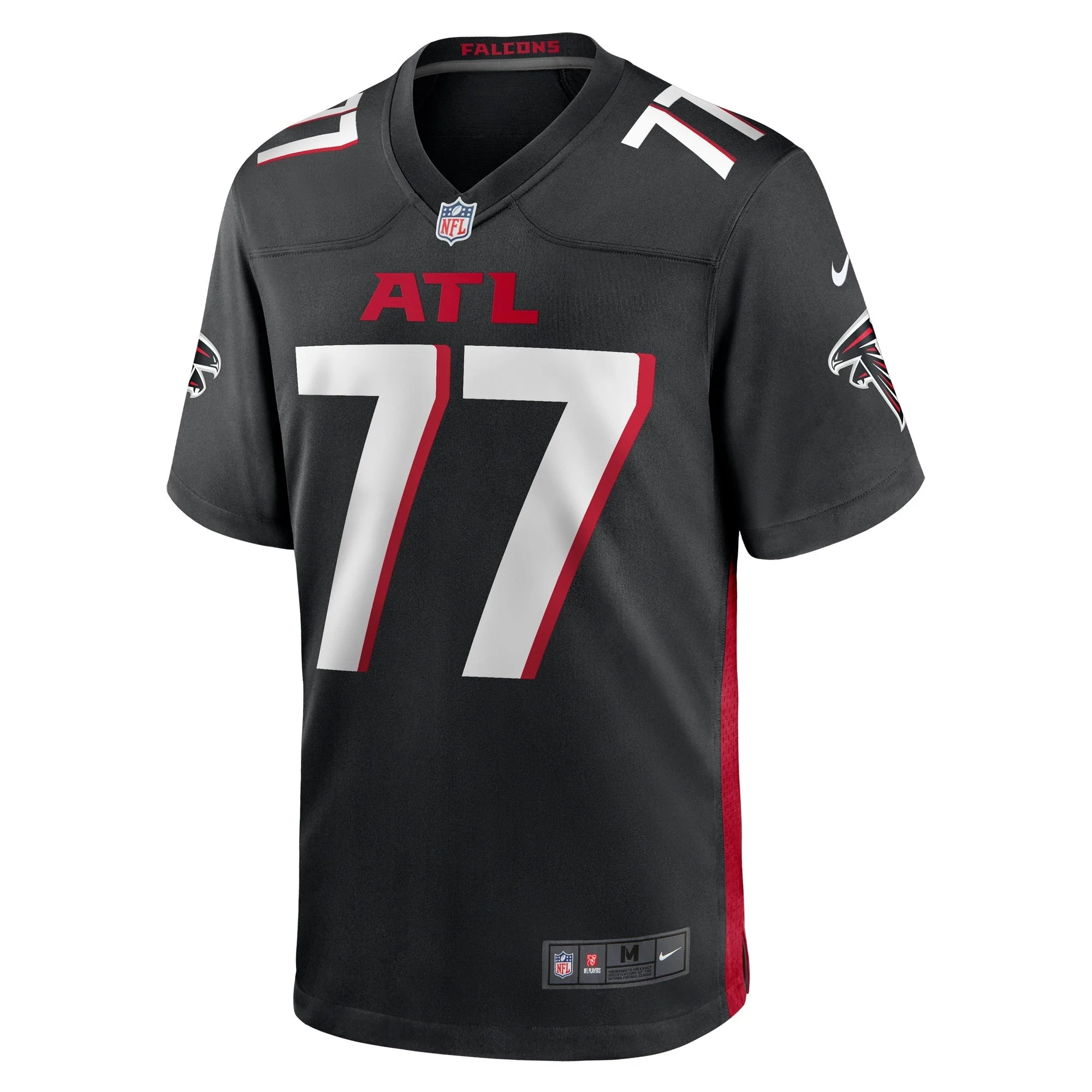 Storm Norton Atlanta Falcons Nike  Game Jersey -  Black