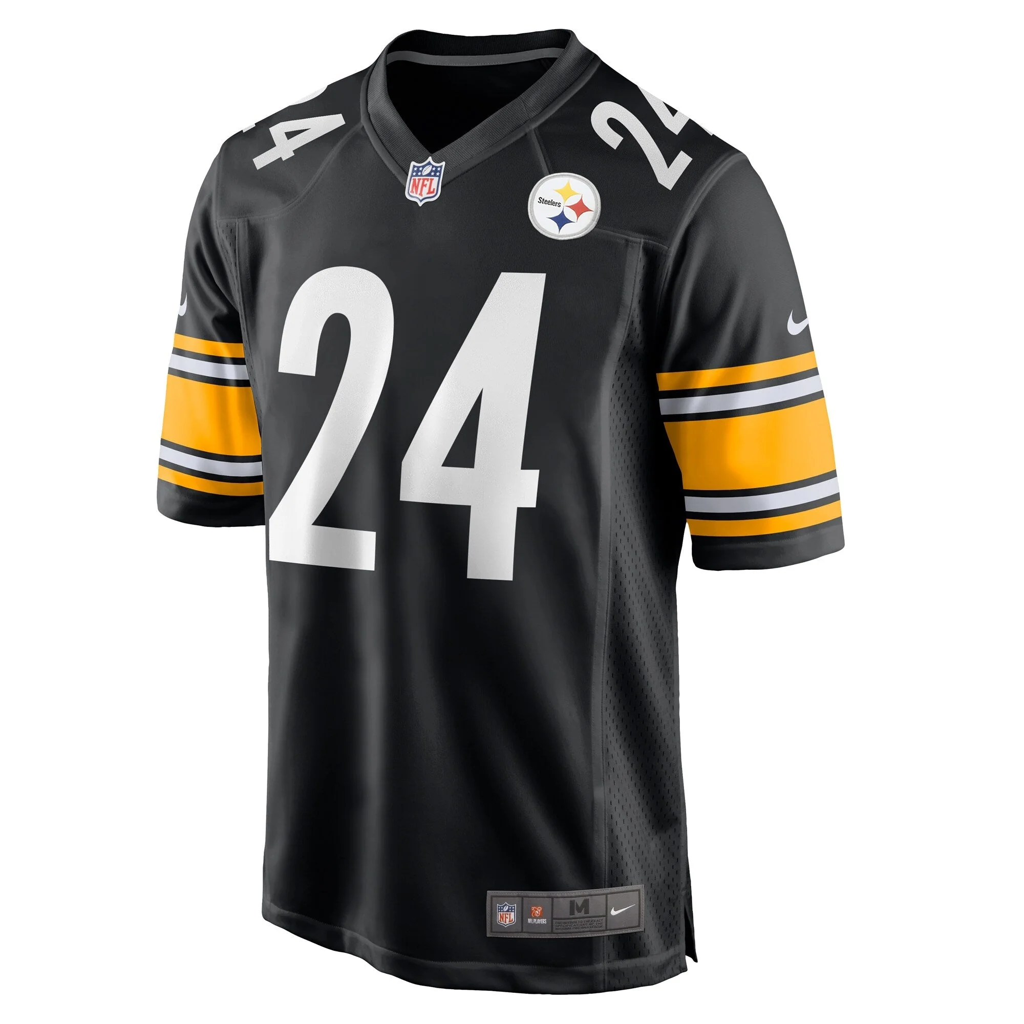 Joey Porter Jr. Pittsburgh Steelers Nike 2023 NFL active Pick Game Jersey - Black