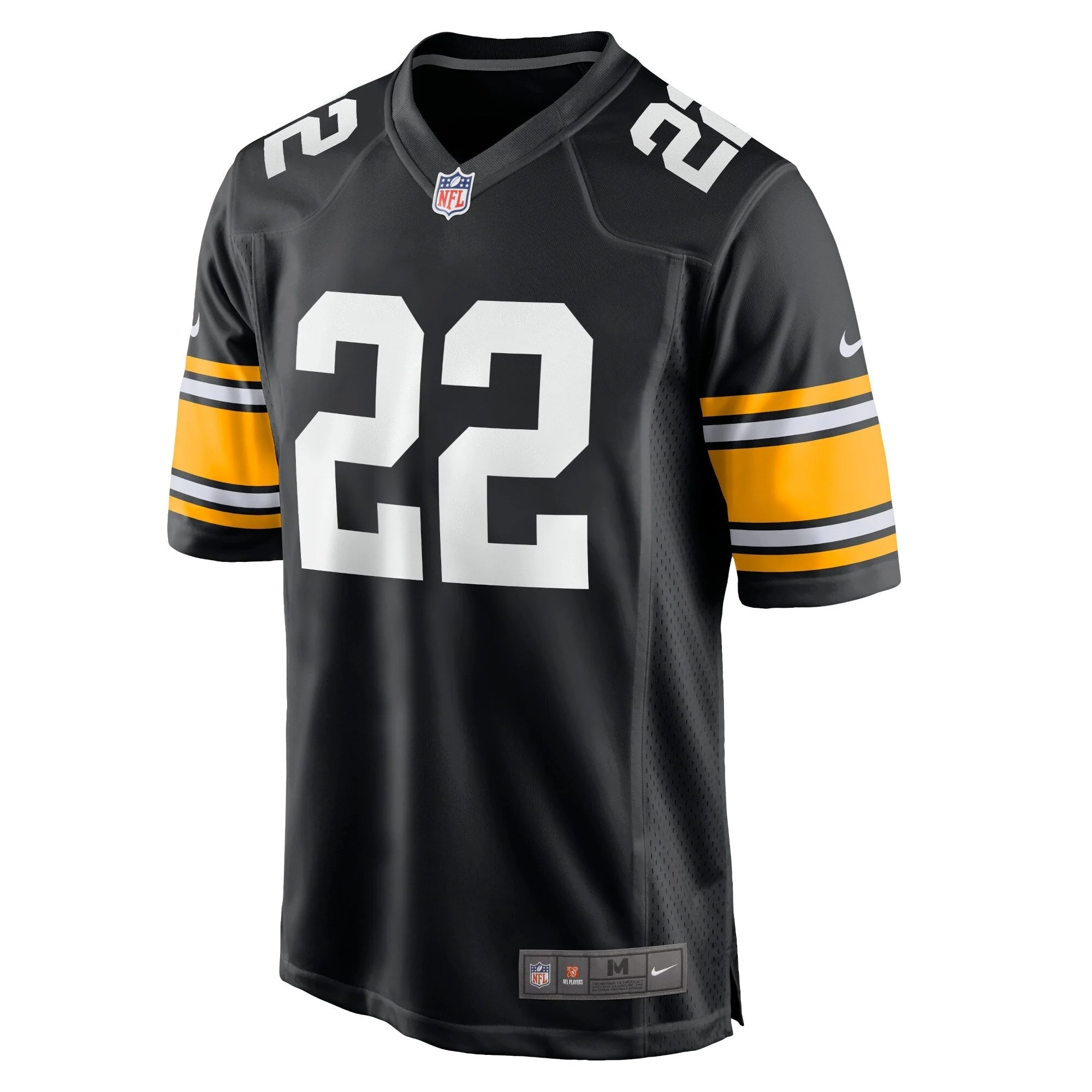 Najee Harris Pittsburgh Steelers Nike Home   Game Jersey - Black
