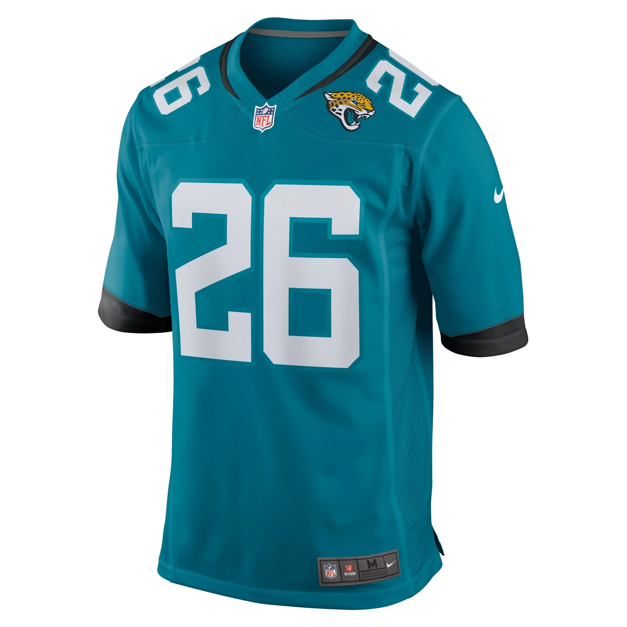 D'Ernest Johnson Jacksonville Jaguars Nike Game Jersey - Teal