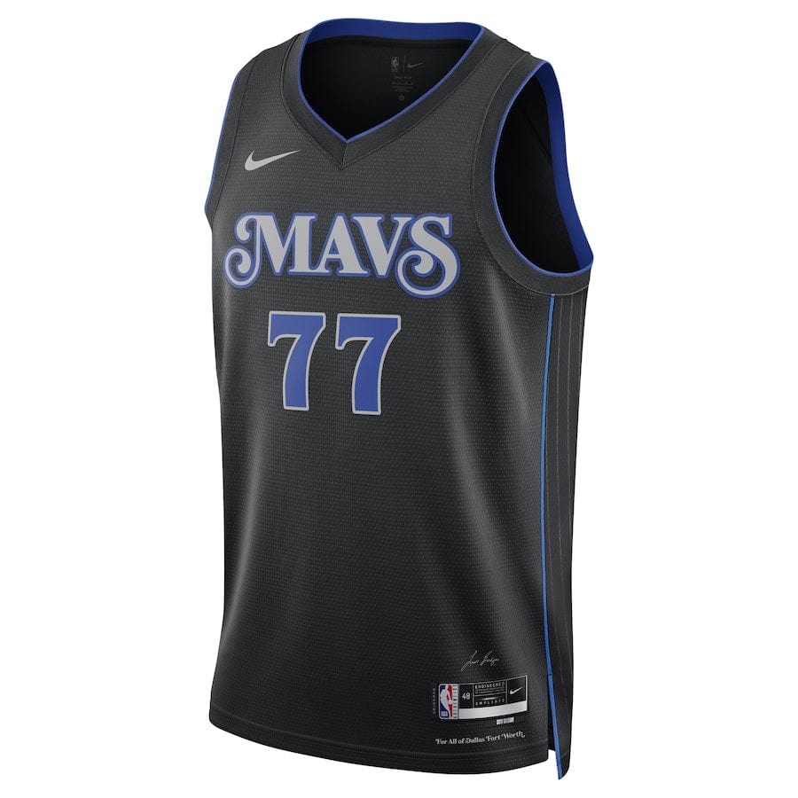Luka Doncic Dallas Mavericks  City Edition Men's  2023-2024 seasonJersey