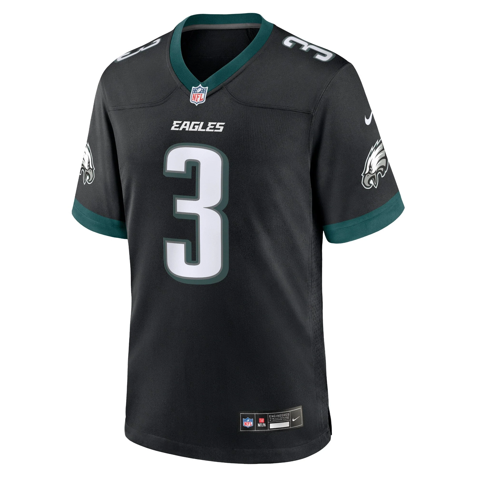 Nolan Smith Philadelphia Eagles Nike Alternate Game Jersey - Black