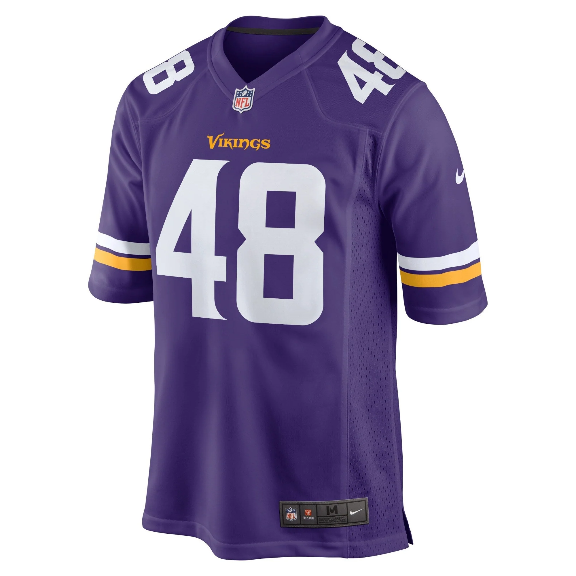 Chris Garrett Minnesota Vikings Nike Home Game   Jersey - Purple
