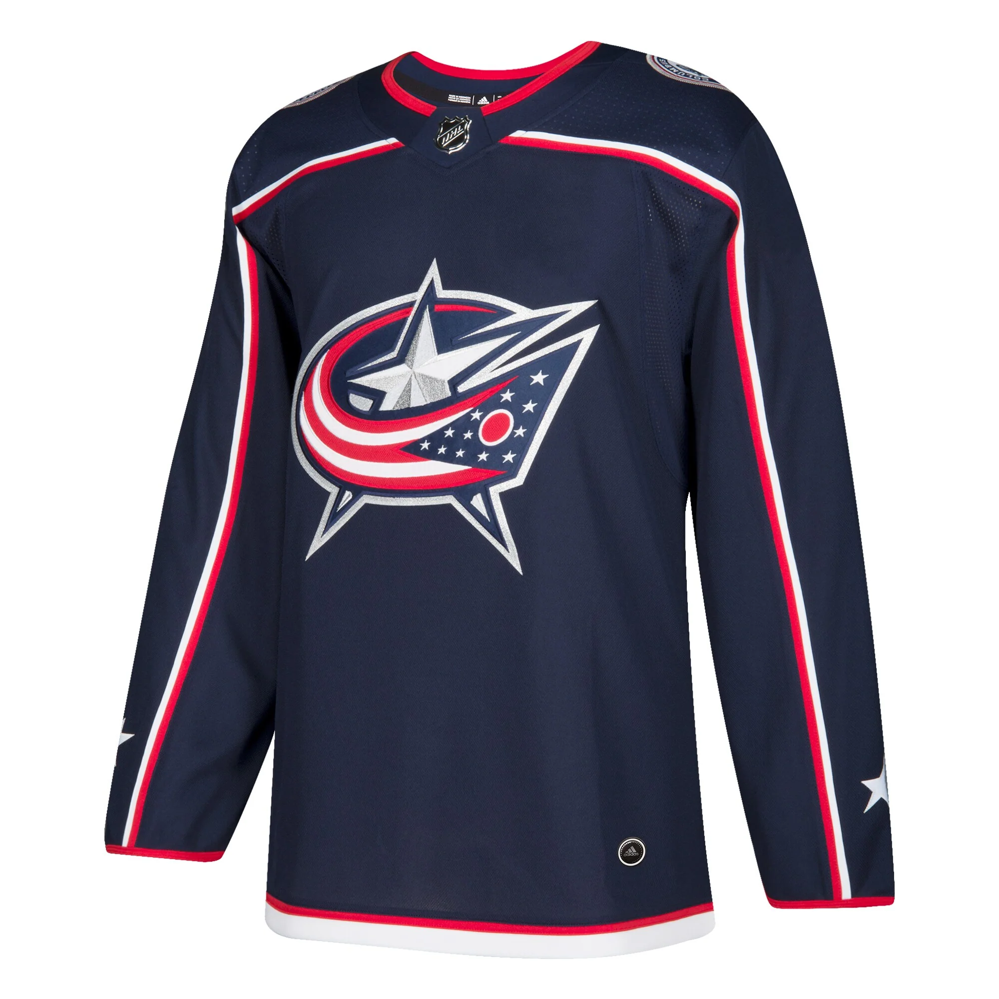 Columbus Blue Jackets   Home   Blank Jersey - Navy