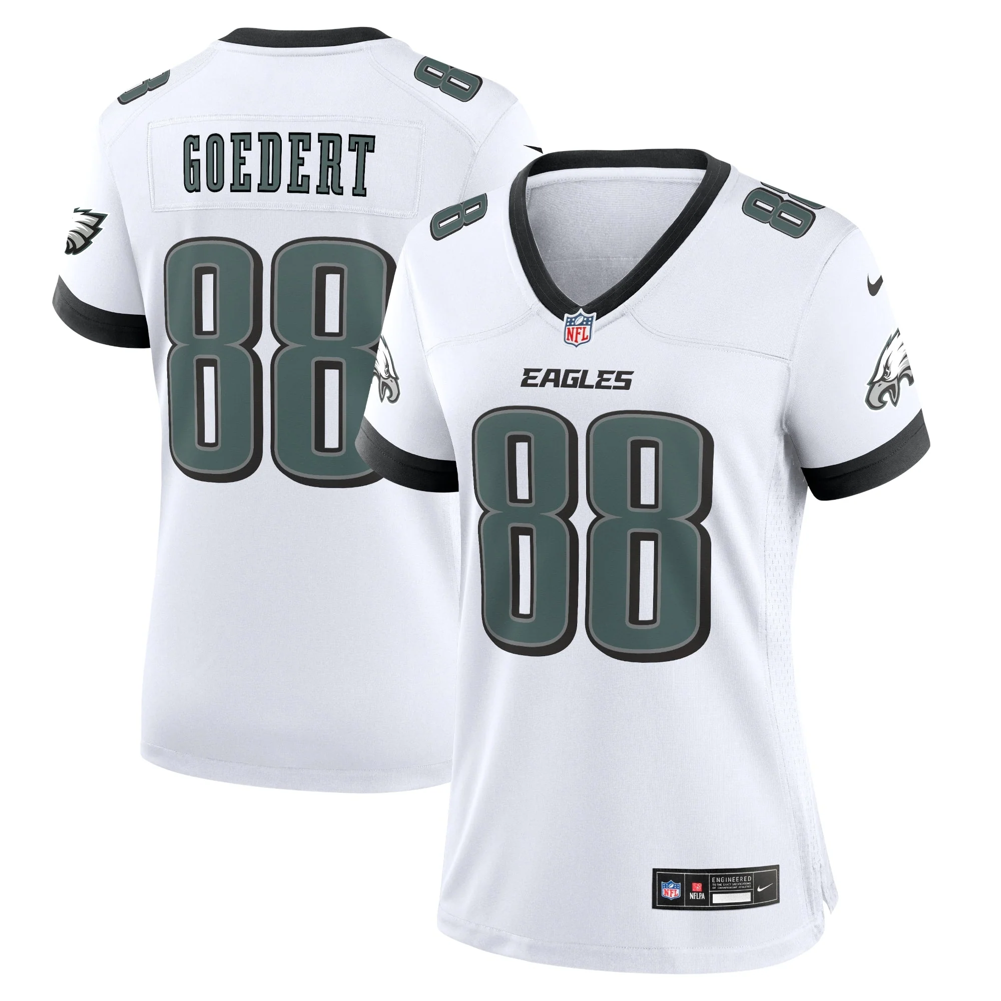 Dallas Goedert Philadelphia Eagles Nike White Game Jersey - White-MEN/WOMEN
