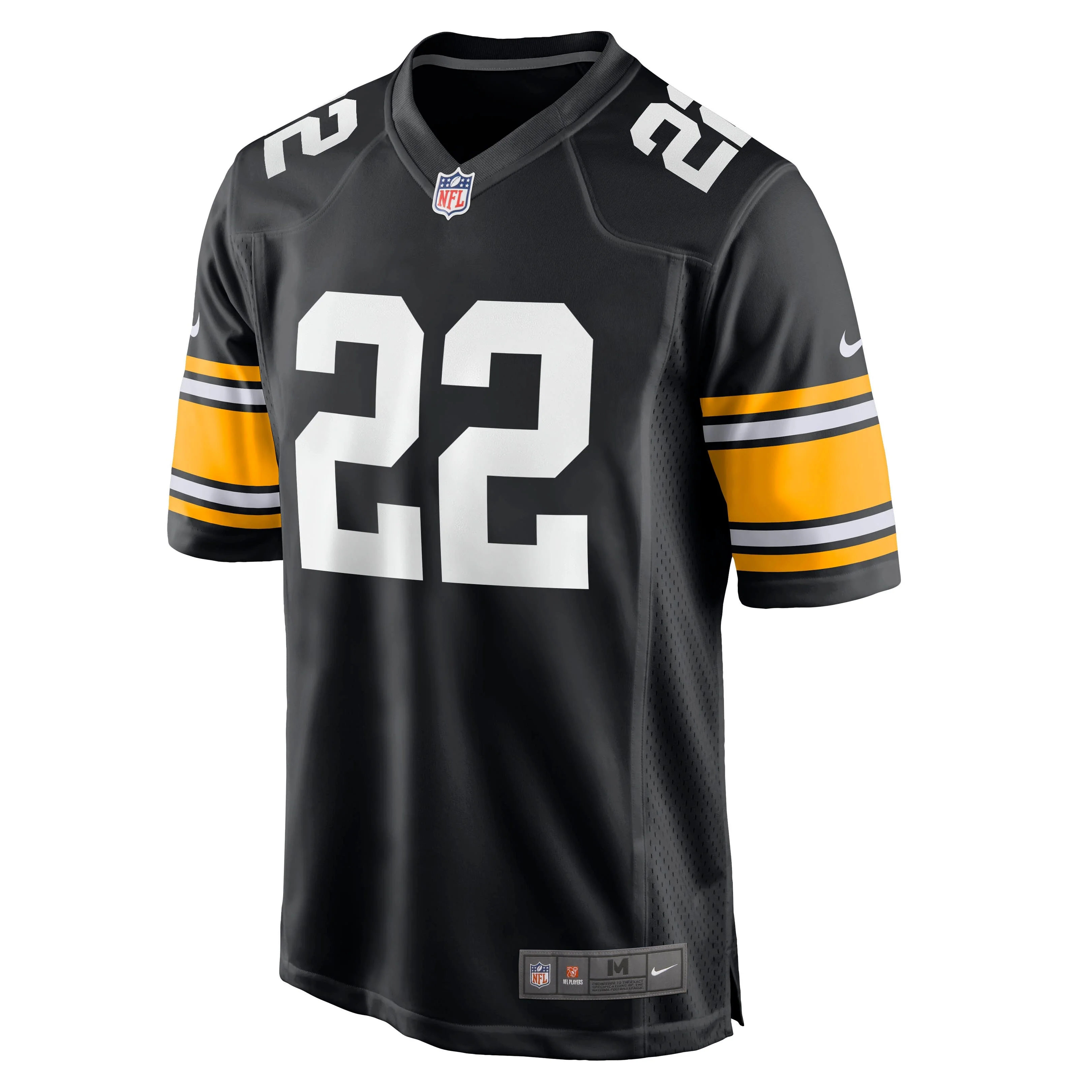 Najee Harris Pittsburgh Steelers Nike Game   Jersey - Black