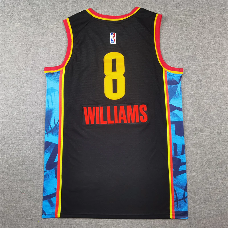 Unisex Oklahoma City Thunder Jalen Williams 2024/25 Embroidered Swingman Jersey City Edition