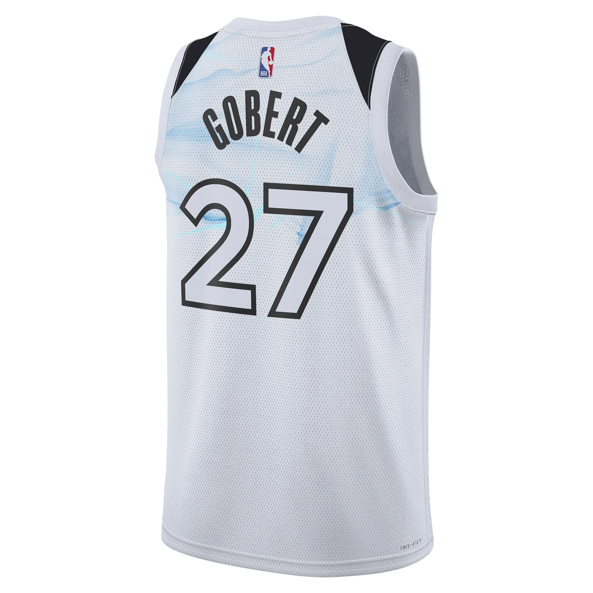 Unisex Minnesota Timberwolves Rudy Gobert White 2024/25 Swingman Jersey - City Edition
