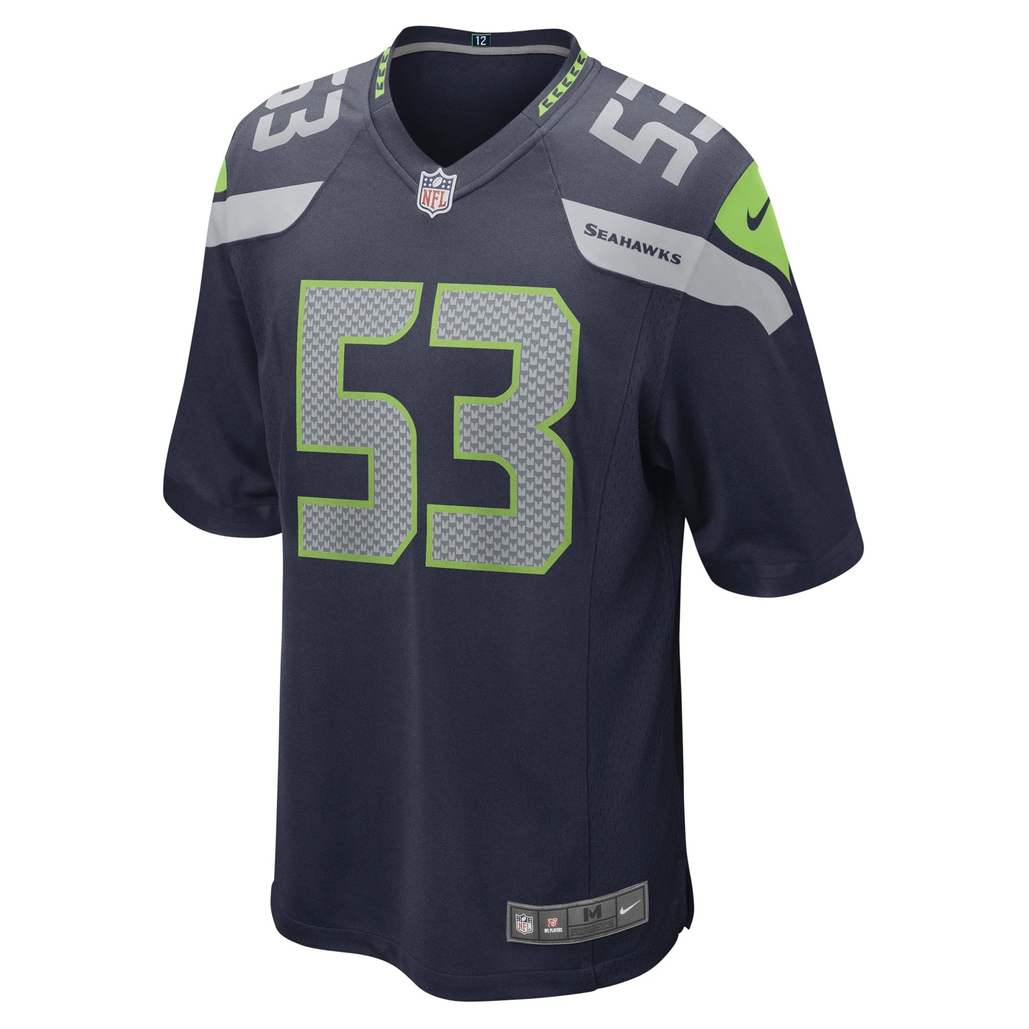 Boye Mafe Seattle Seahawks Nike Game   Jersey - College Navy