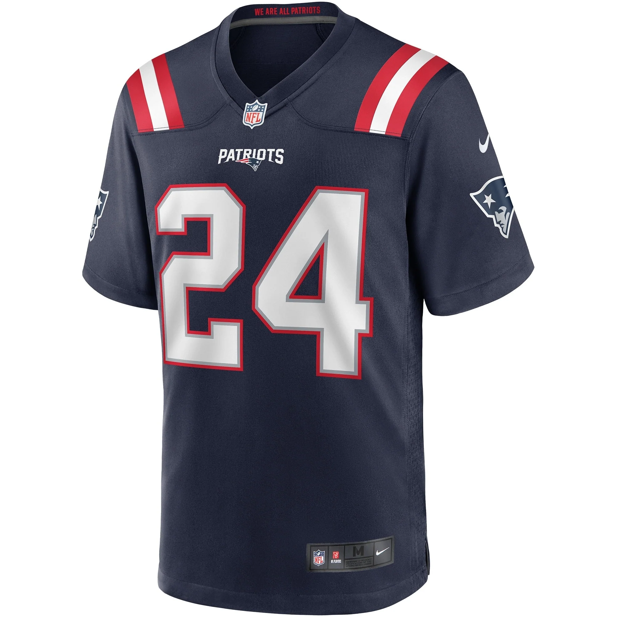 Ty Law New England Patriots Nike Game Retired   Jersey - Navy