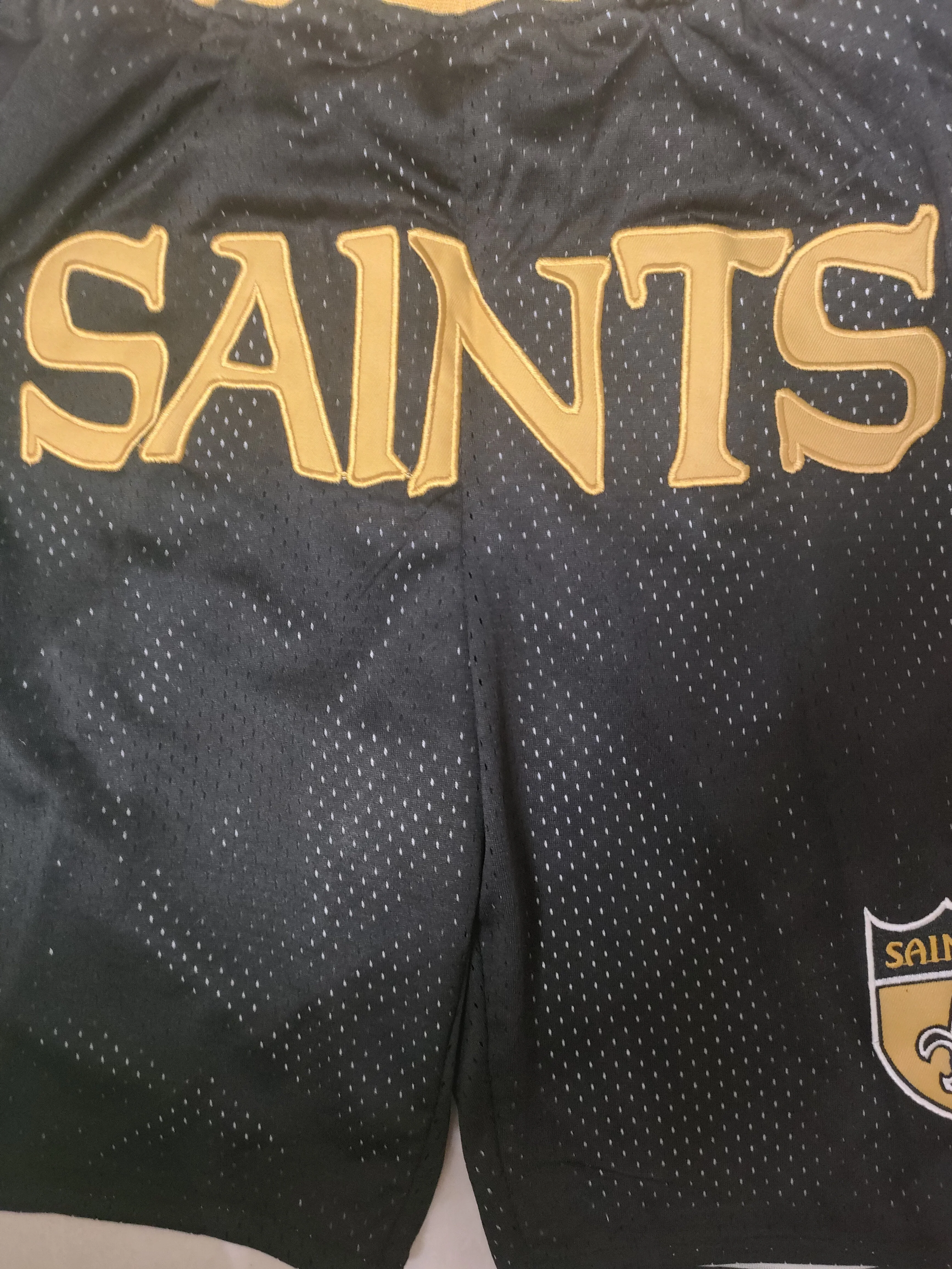 New Orleans Saints Black Pocket Pants