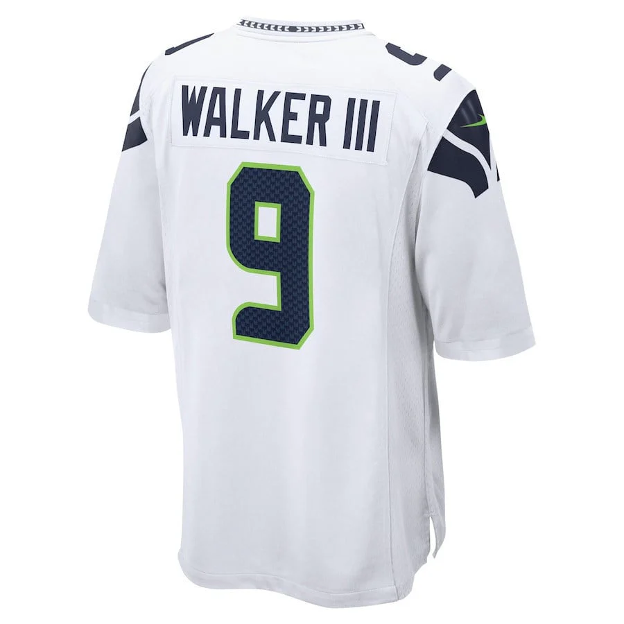 Kenneth Walker III Seattle Seahawks Away Game Player Jersey - White