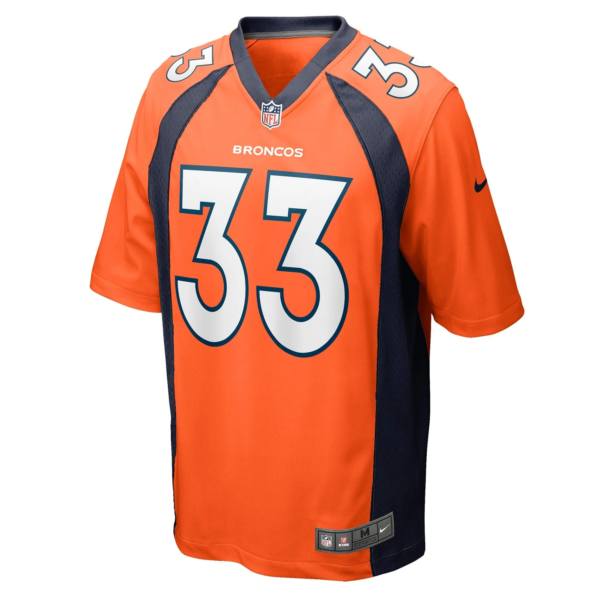 Javonte Williams Denver Broncos Nike   Game Jersey - Orange