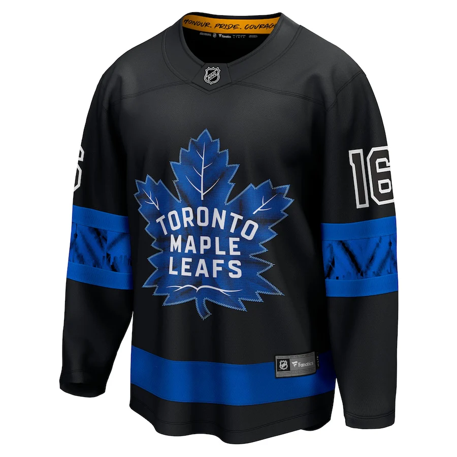 Mitchell Marner Toronto Maple Leafs  Alternate Premier Breakaway Reversible  Jersey - Black