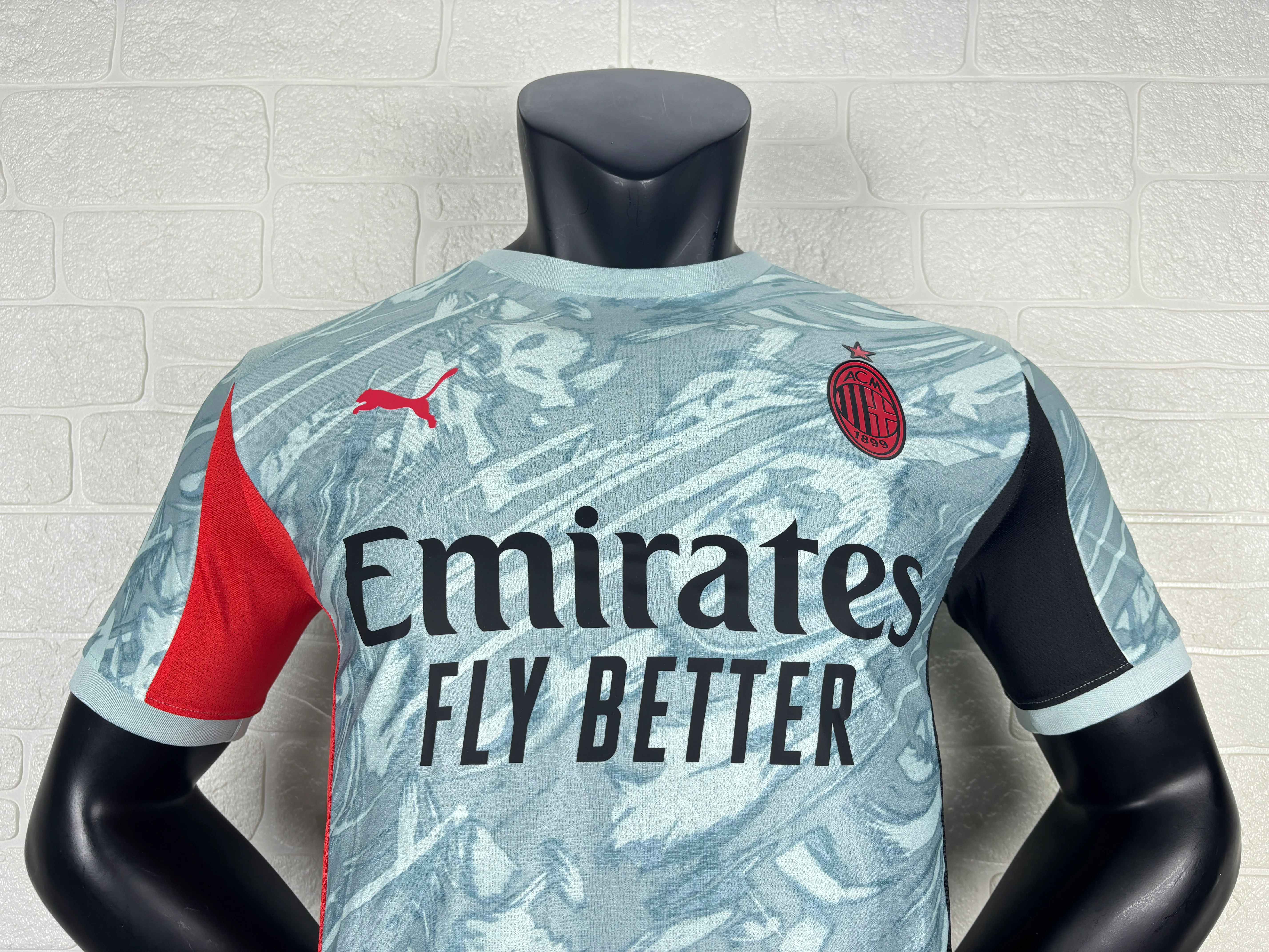 2025-26 AC Milan Away Player Version Jersey