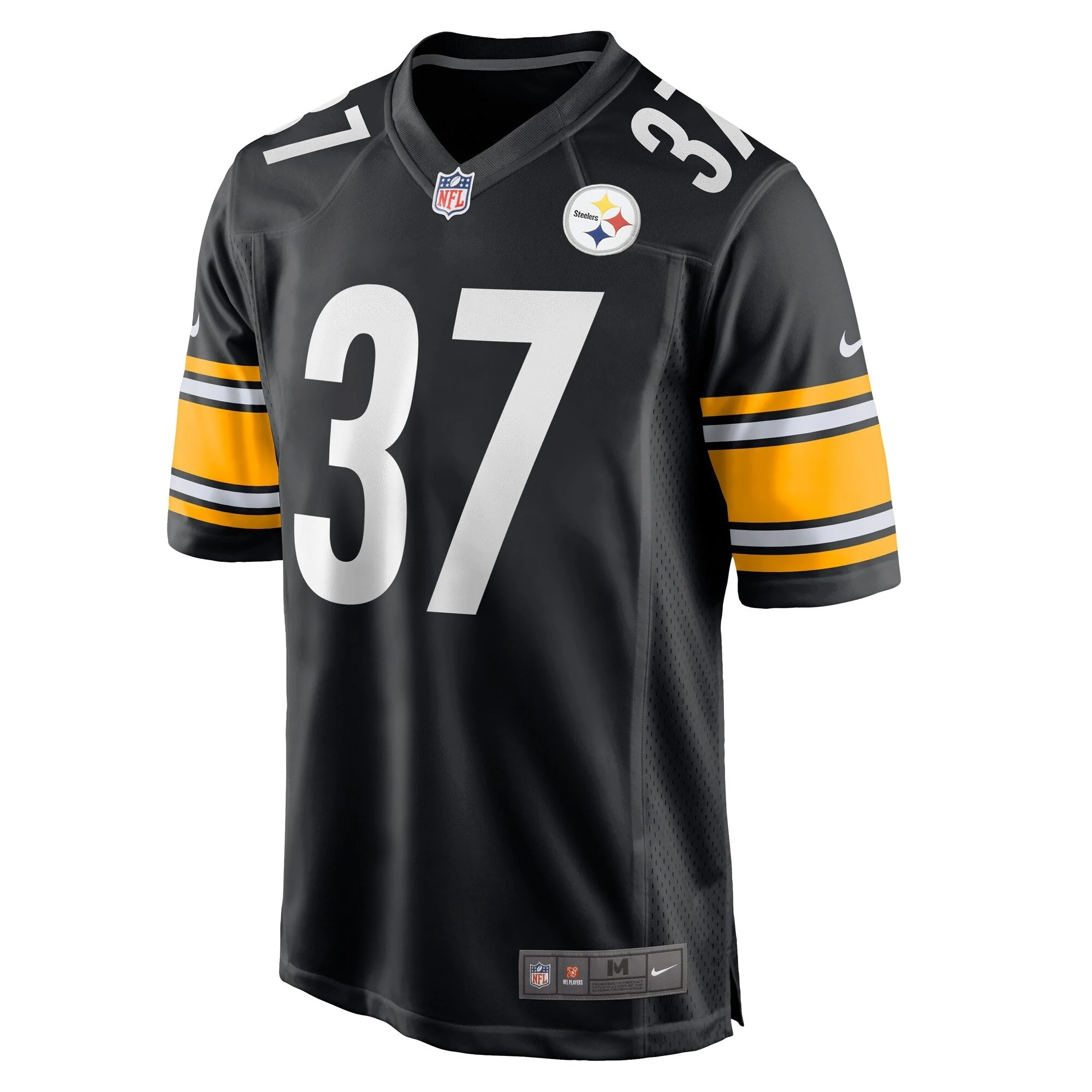 Elijah Riley Pittsburgh Steelers Nike Game   Jersey - Black