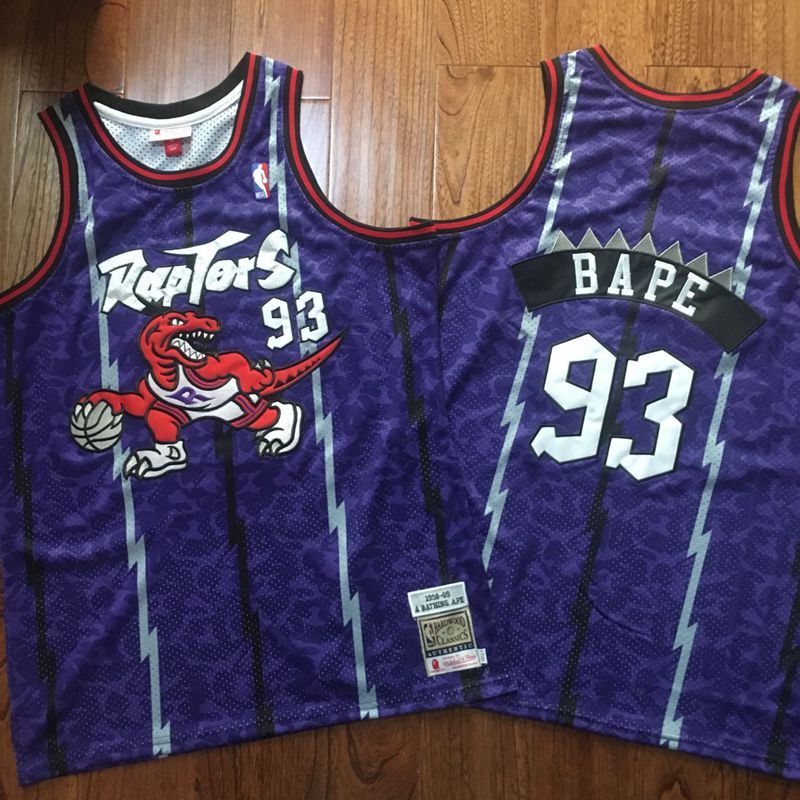 BAPE Toronto Raptors Purple 93 MN