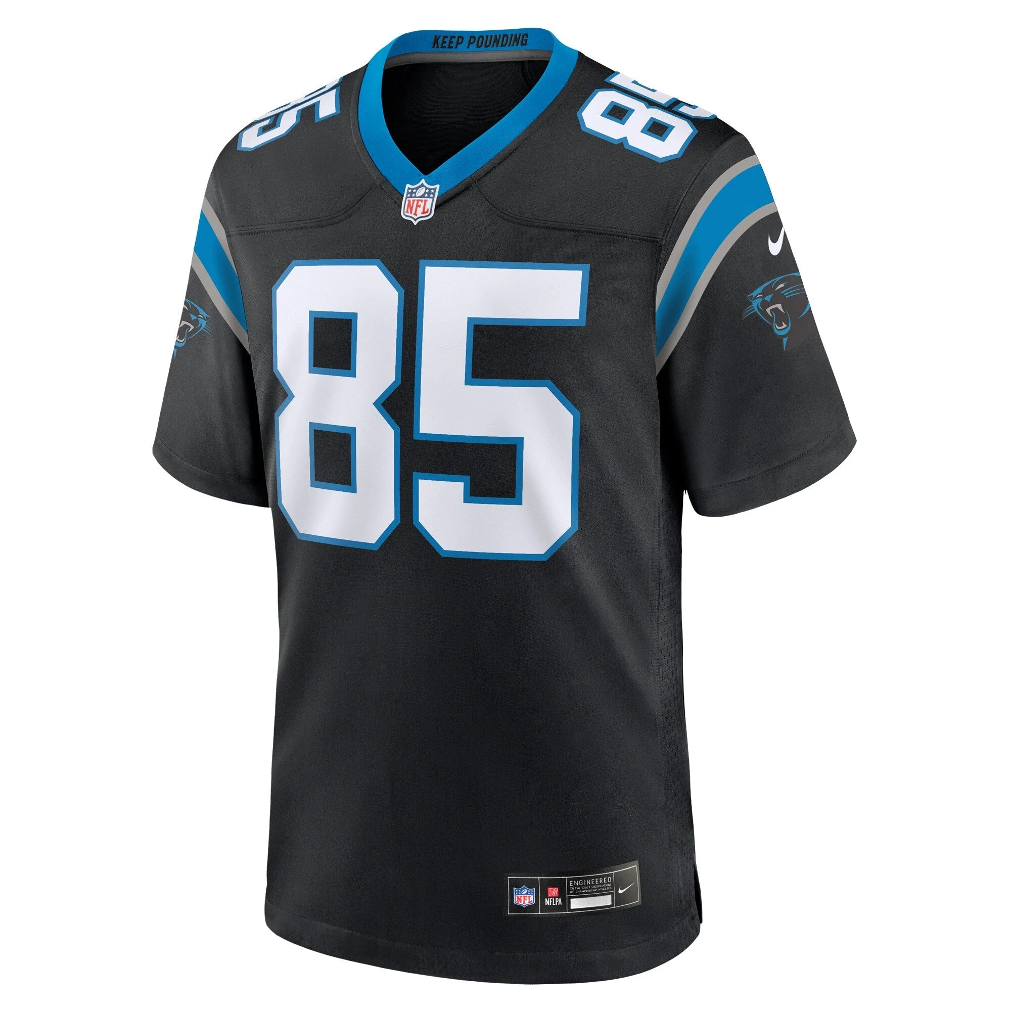 Jordan Matthews Carolina Panthers Nike  Game Jersey -  Black