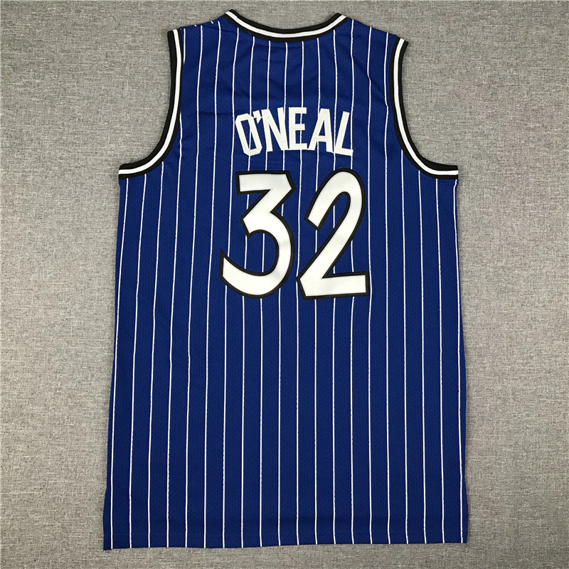 Shaquille O'Neal Orlando Magic Blue Throwback Jersey