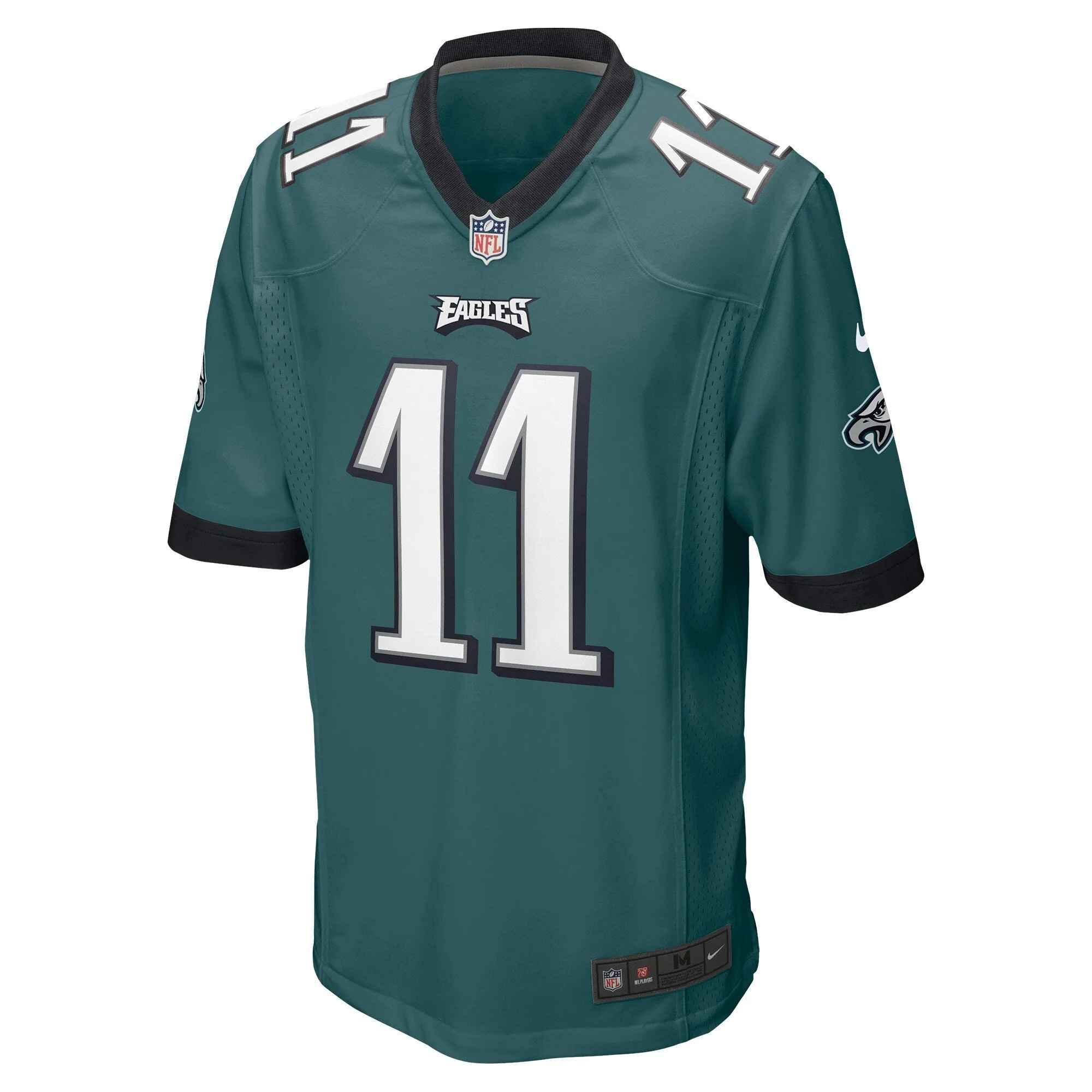 A.J. Brown Philadelphia Eagles Nike   Game Jersey - Midnight Green