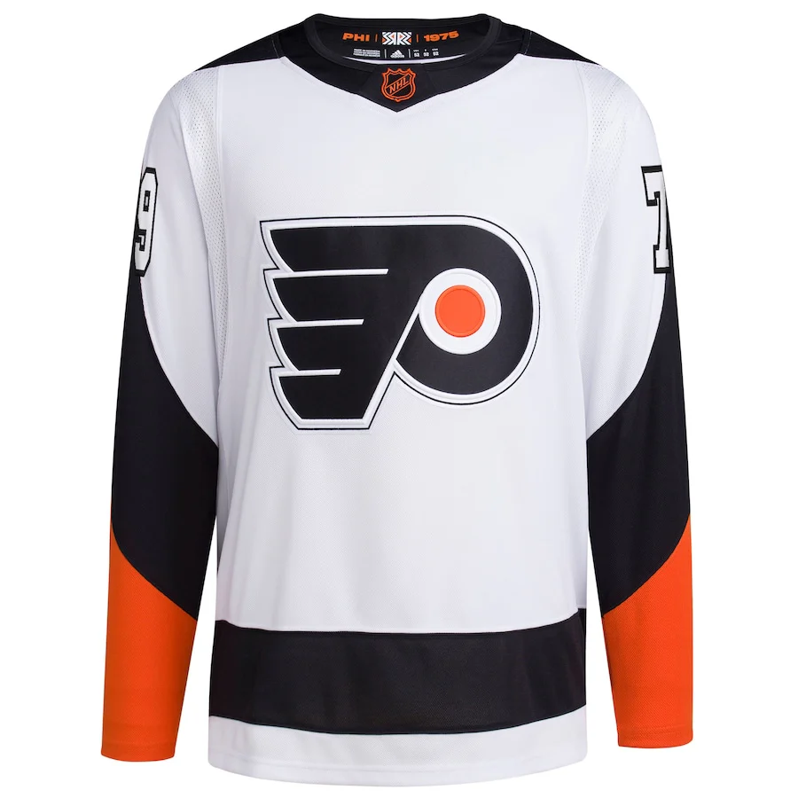 Men's Philadelphia Flyers Carter Hart adidas White Reverse Retro 2.0 Authentic Player Jersey