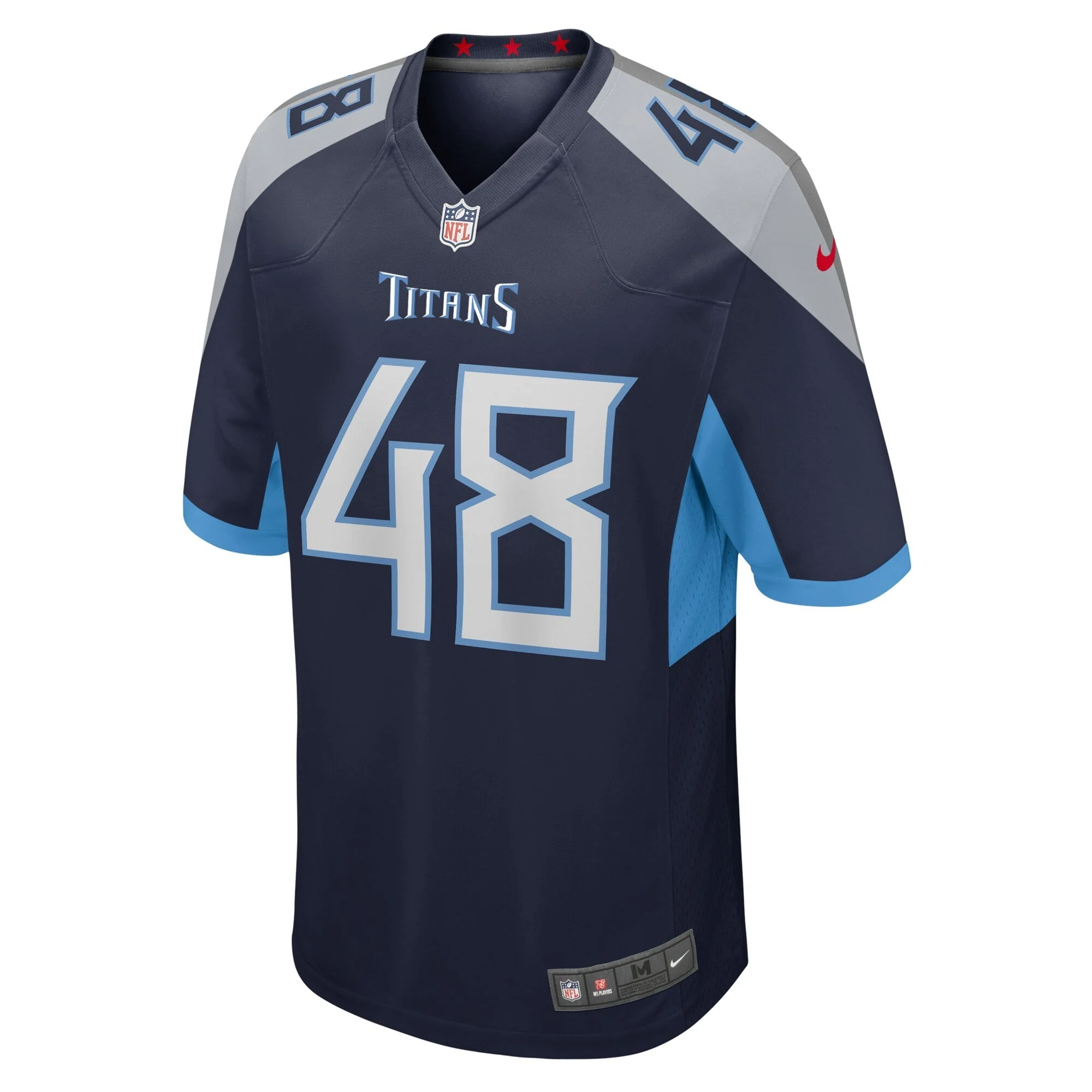 Beau Brinkley Tennessee Titans Nike Game Jersey - Navy