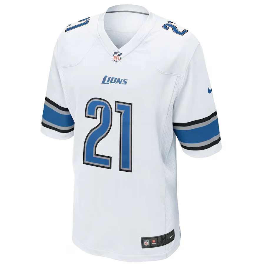 Reggie Bush Detroit Lions Nike Game Jersey - White