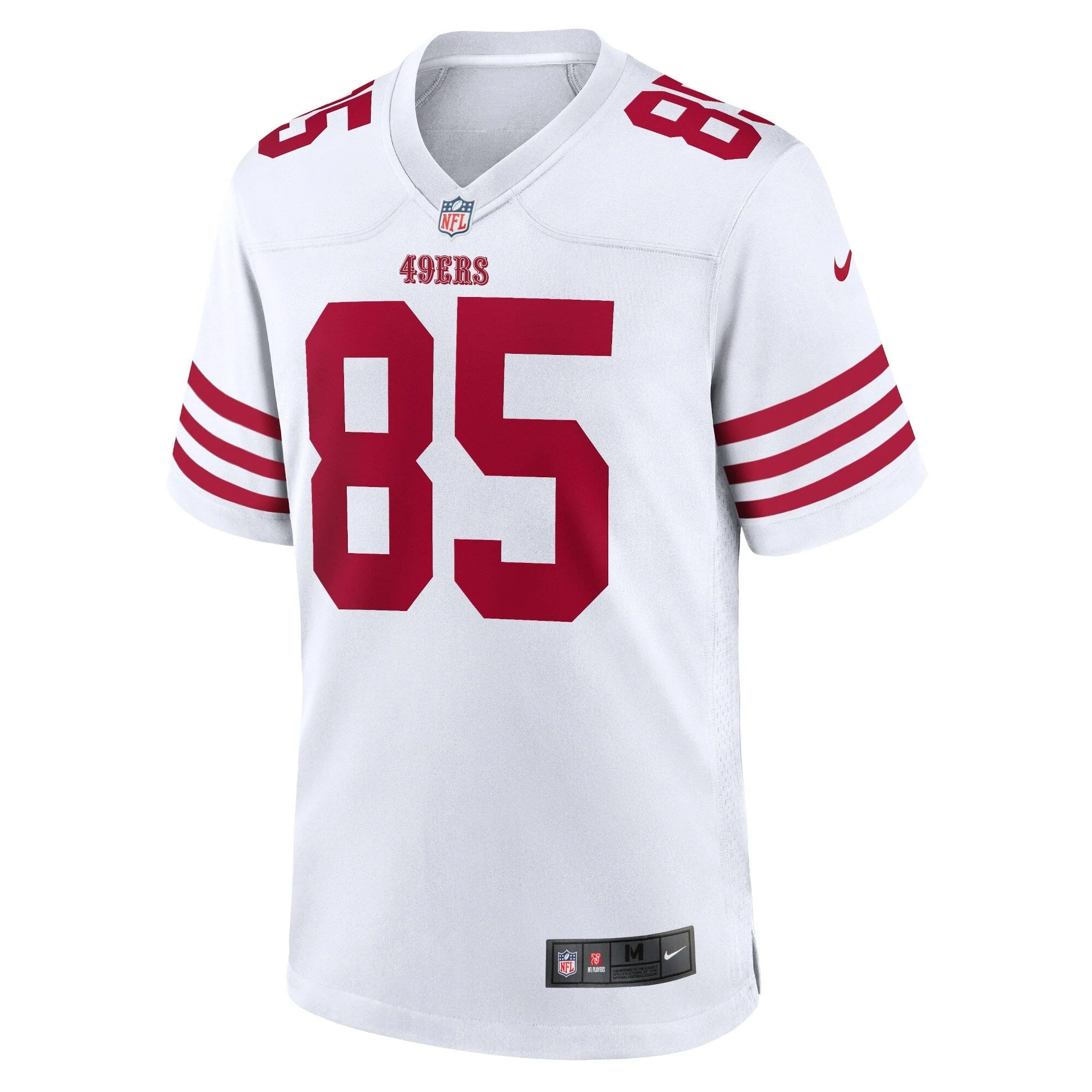 George Kittle San Francisco 49ers Nike   Game Jersey - White