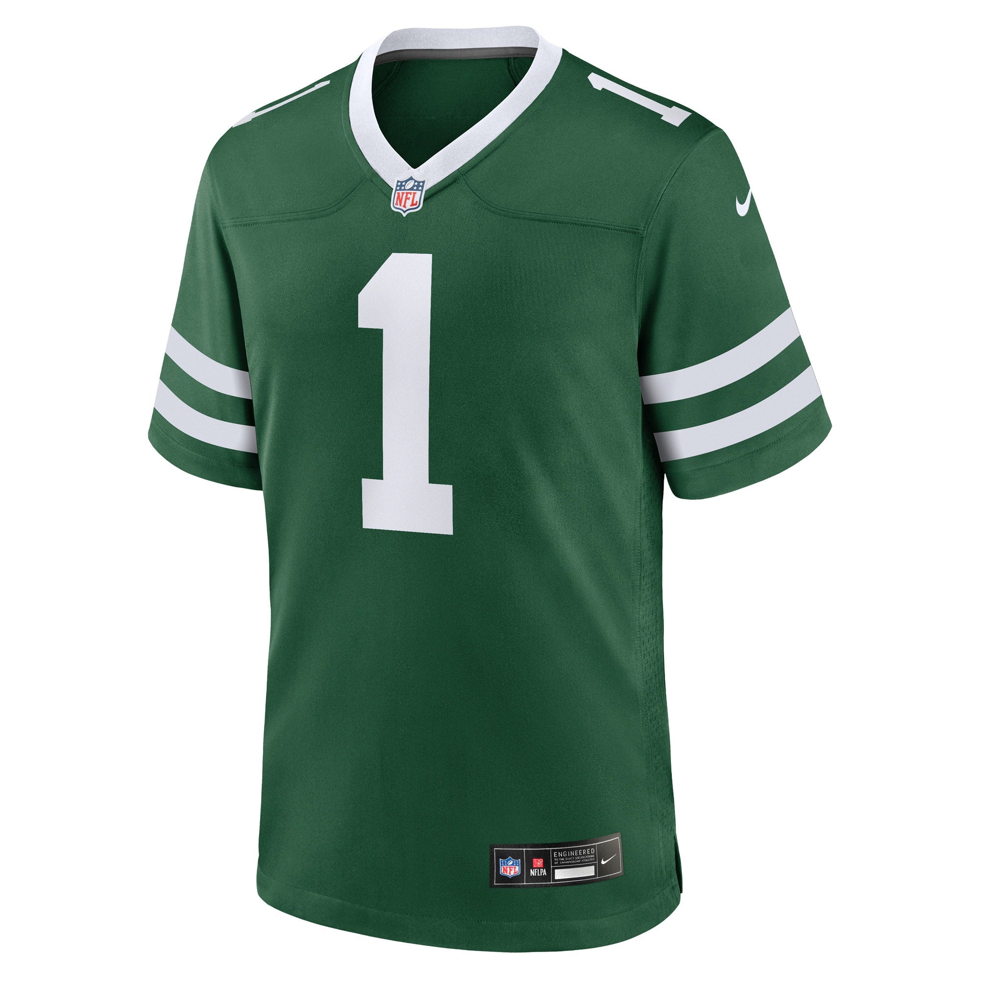 Number 1 Groom New York Jets Nike Game Jersey - Legacy Green