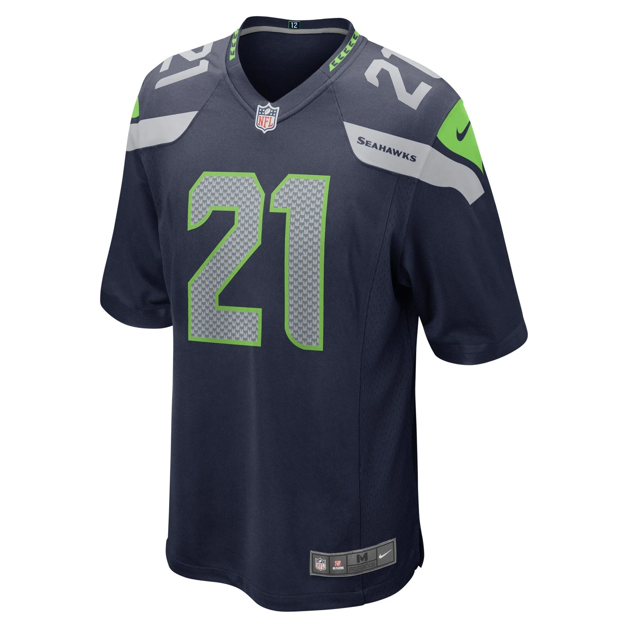 Devon Witherspoon Seattle Seahawks Nike 2023 NFL active First Round Pick Game Jersey - College Navy