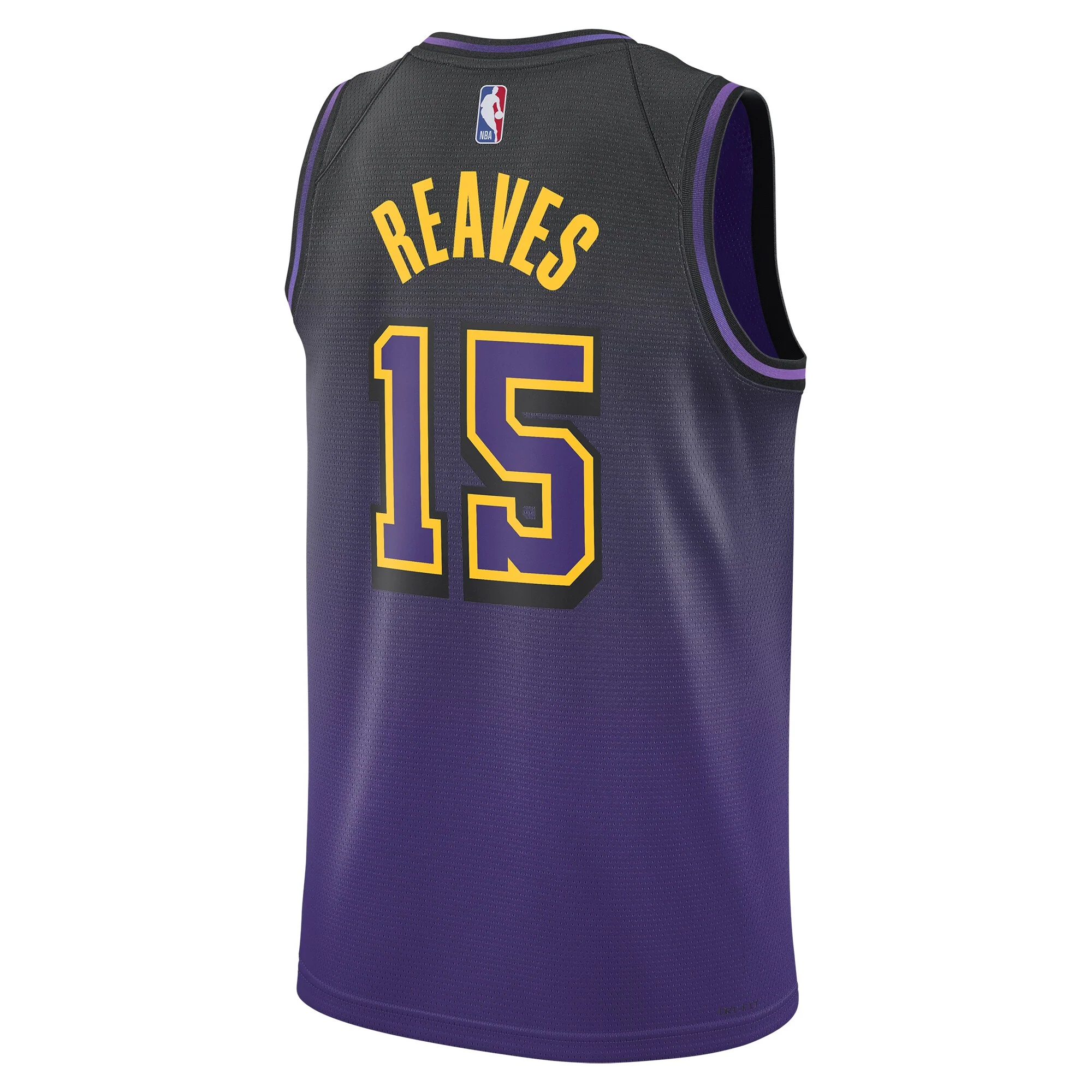Unisex Los Angeles Lakers Austin Reaves  Purple 2024/25 Swingman  Jersey - City Edition