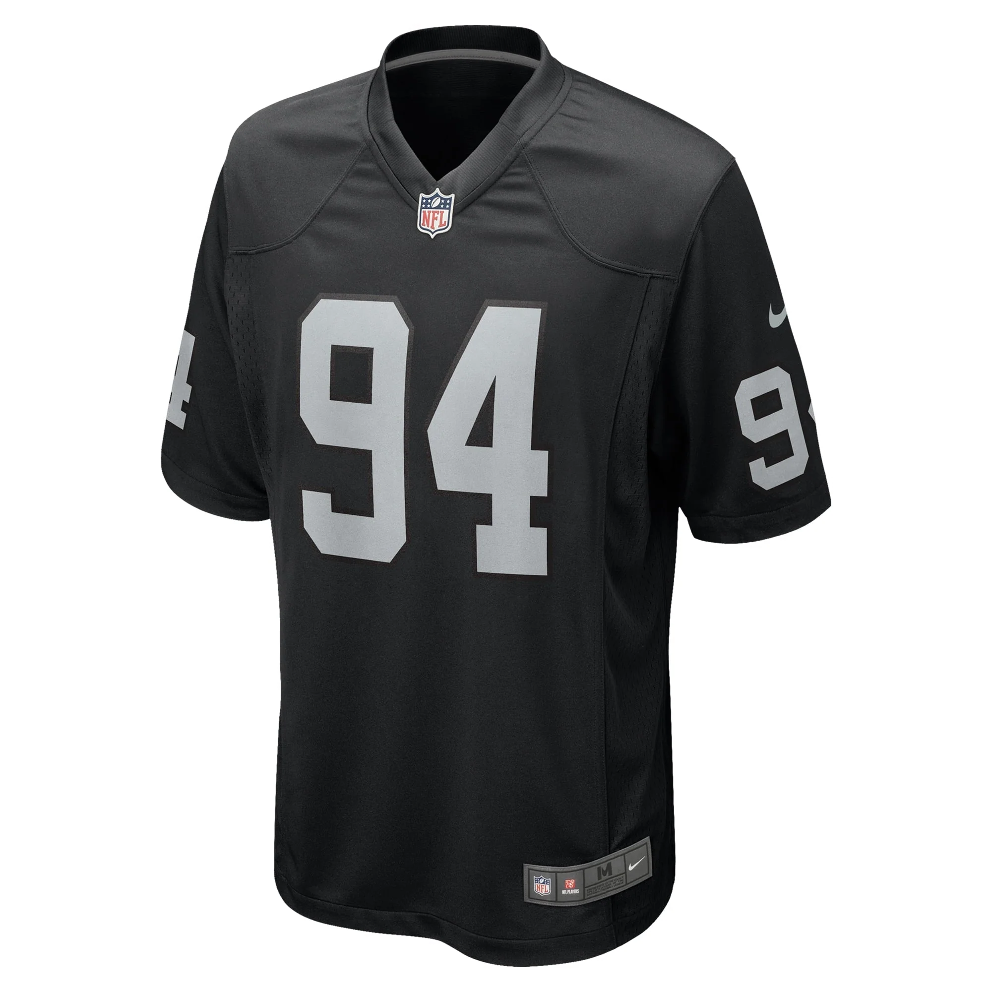 Christian Wilkins Las Vegas Raiders Nike Team Game Jersey -  Black