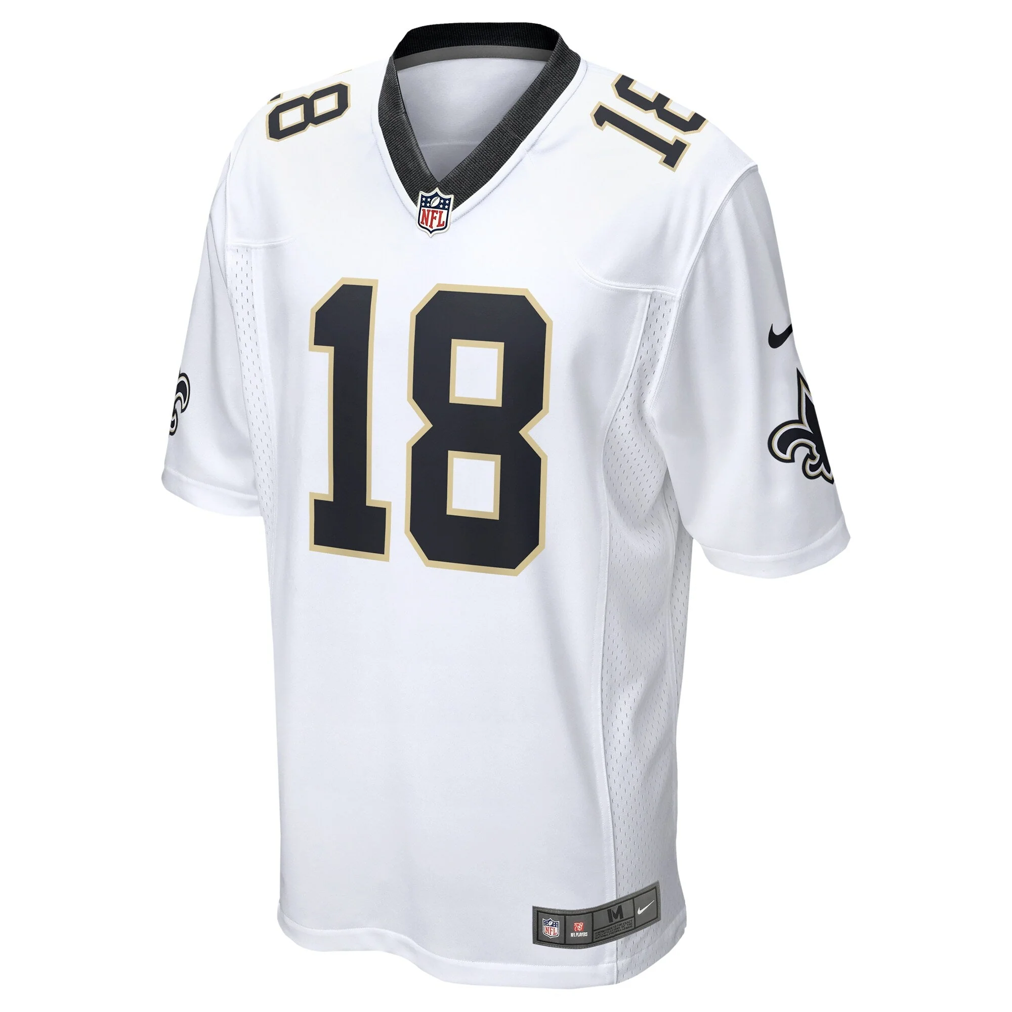 Spencer Rattler New Orleans Saints Nike 2024 NFL active Game   Jersey - White