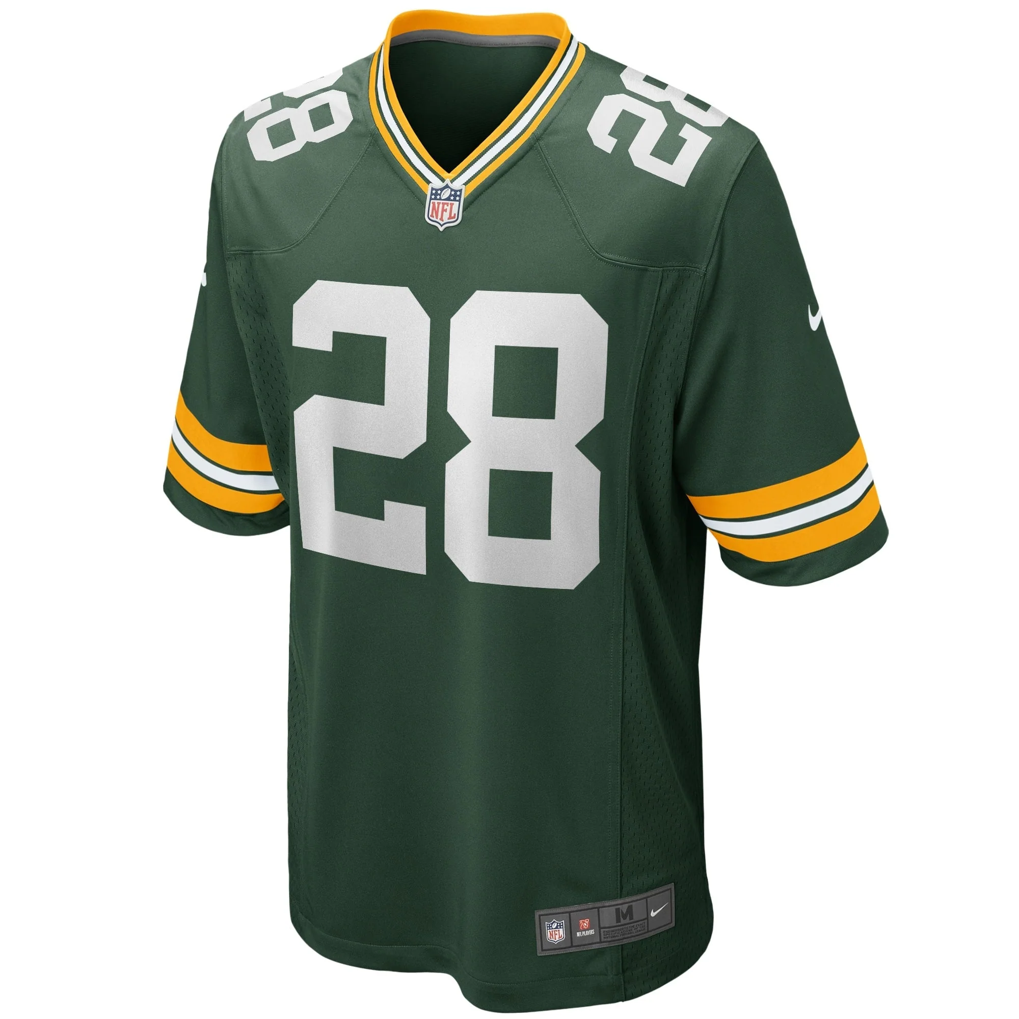 AJ Dillon Green Bay Packers Nike Game   Jersey - Green