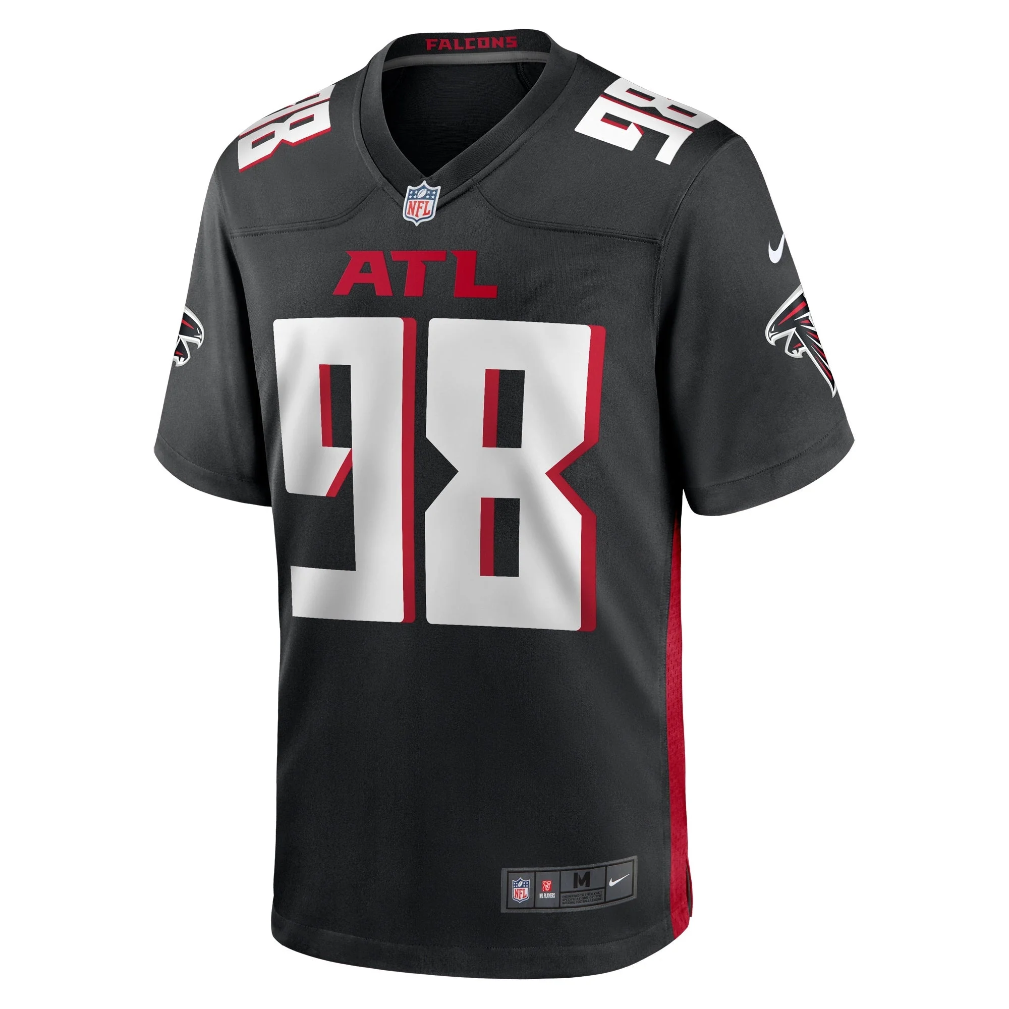 Timmy Horne Atlanta Falcons Nike Game   Jersey - { Black