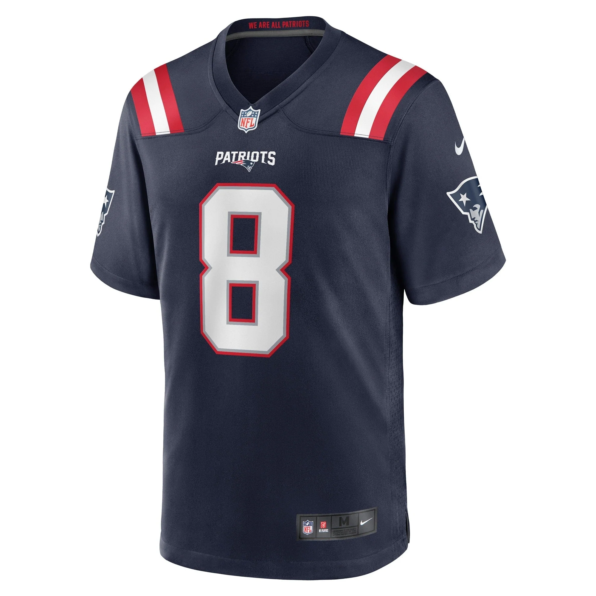 Ja'Whaun Bentley New England Patriots Nike Game   Jersey - Navy