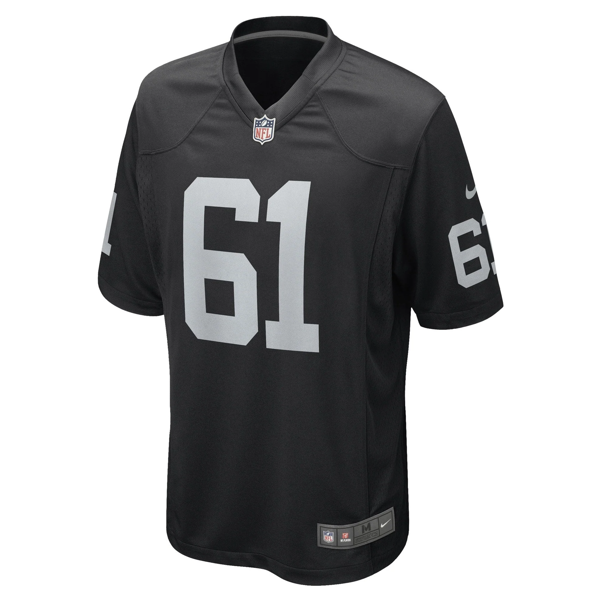 Jordan Meredith Las Vegas Raiders Nike Game   Jersey - Black