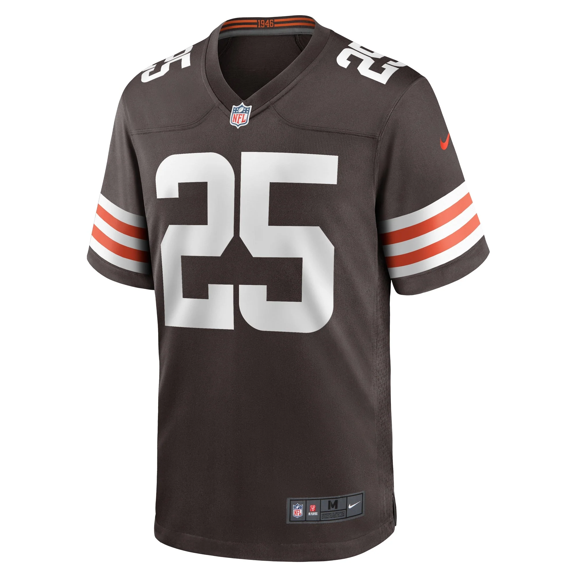 Kahlef Hailassie Cleveland Browns Nike Team Game Jersey -  Brown