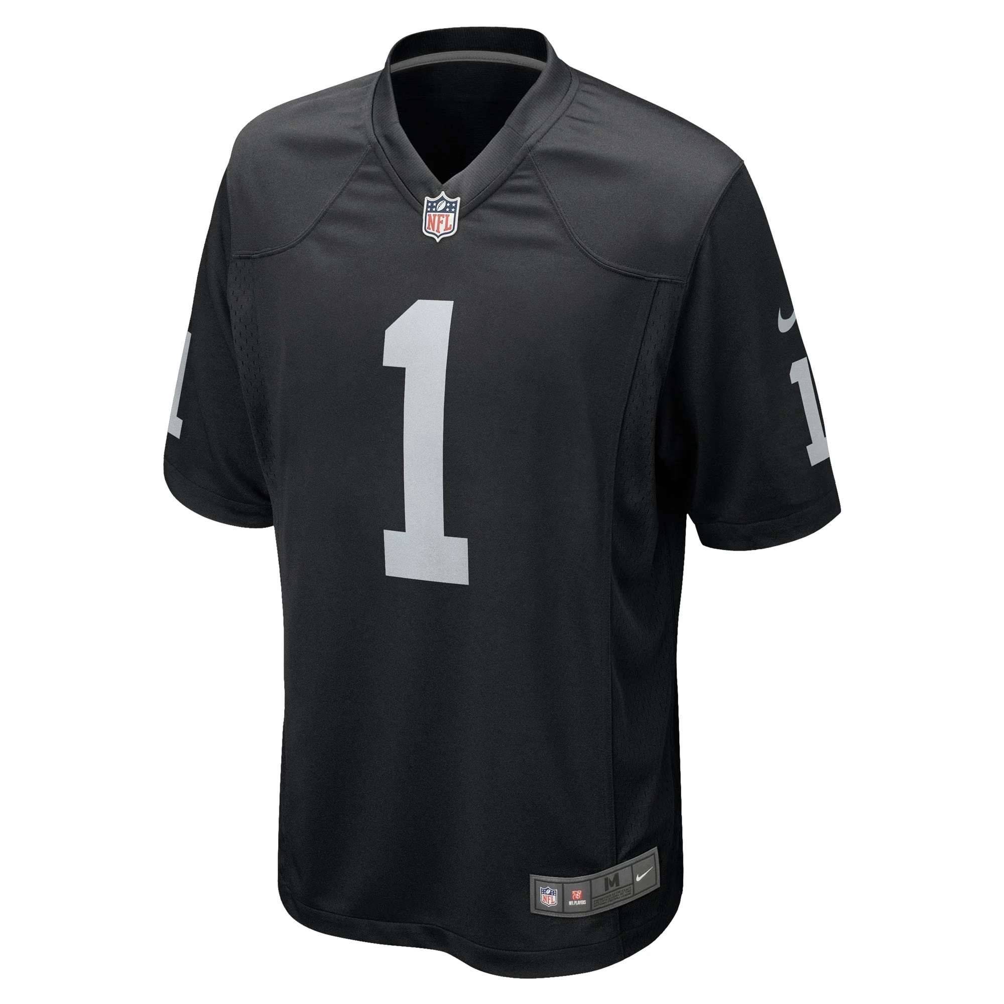 Number 1 Groom Las Vegas Raiders Nike Game Jersey - Black