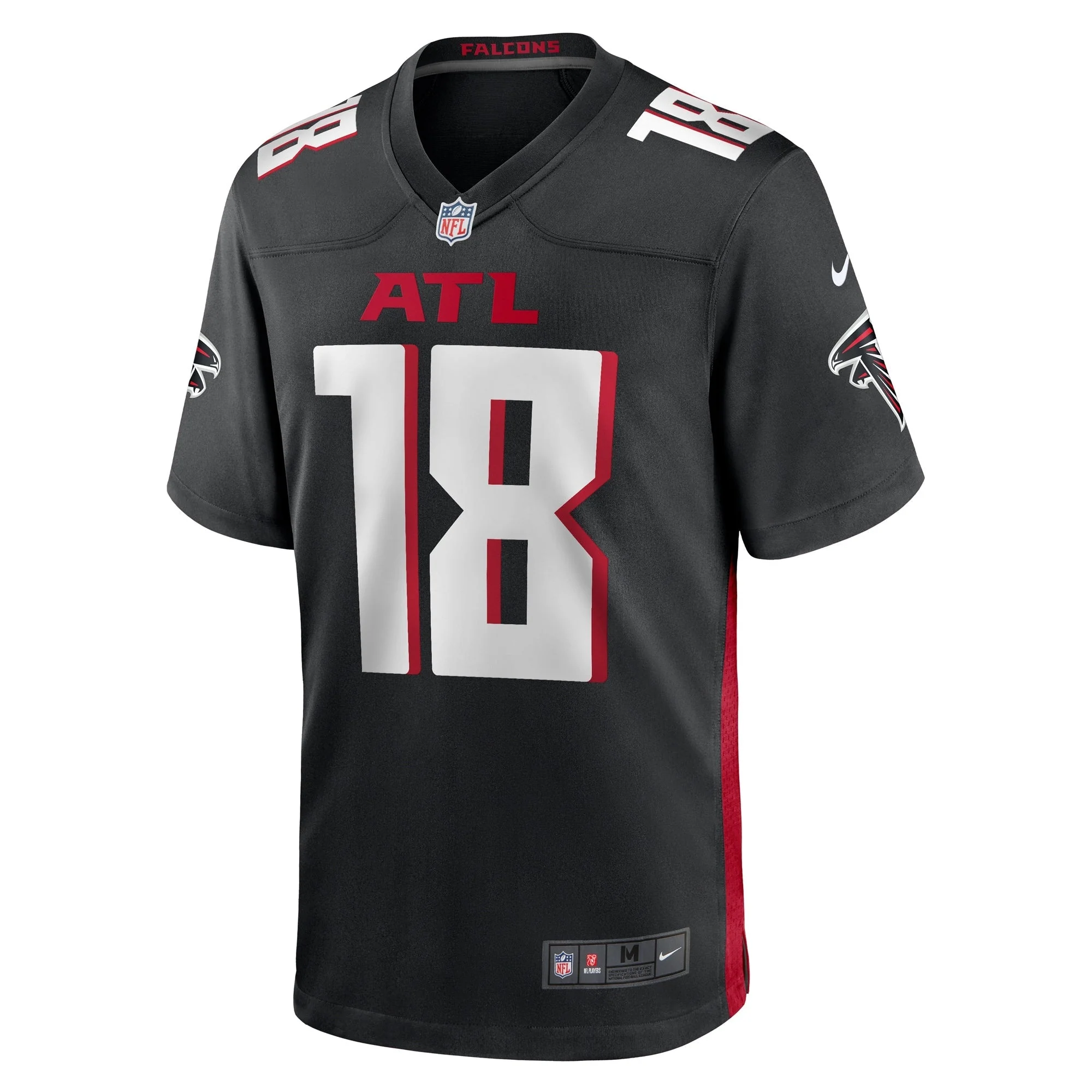 Mack Hollins Atlanta Falcons Nike Game   Jersey - Black