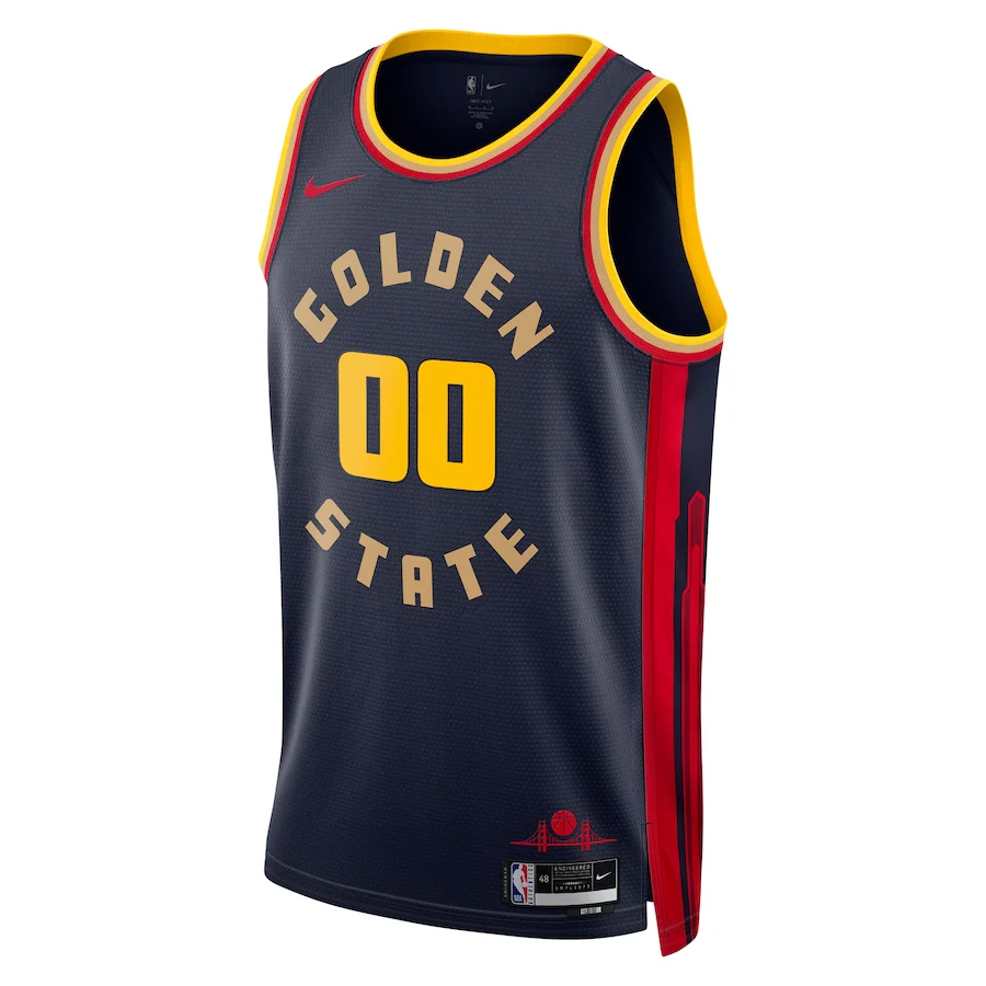 Unisex Golden State Warriors  Navy 2024/25 Custom Swingman Jersey - City Edition