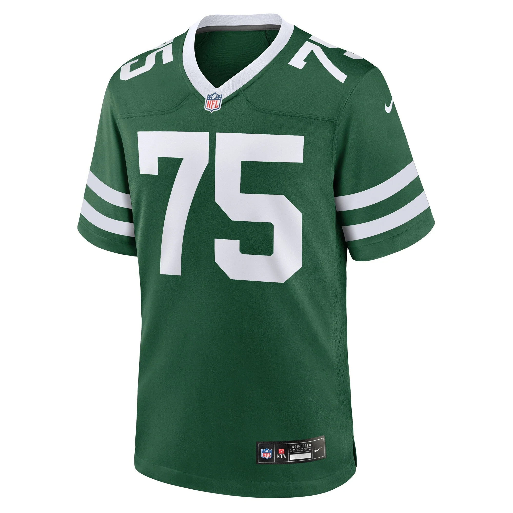 Alijah Vera-Tucker New York Jets Nike Team Game Jersey - Legacy Green