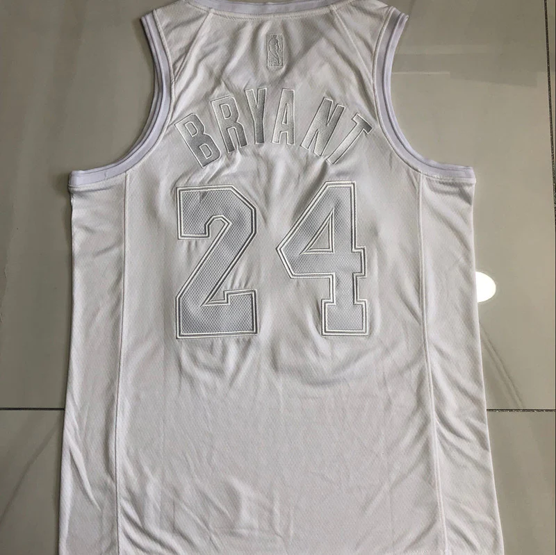 Los Angeles Lakers Bryant White 24 MN