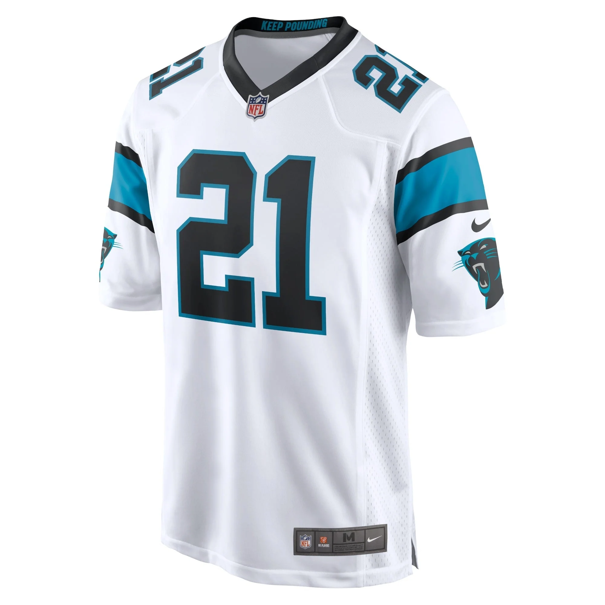 Jeremy Chinn Carolina Panthers Nike Game Jersey - White