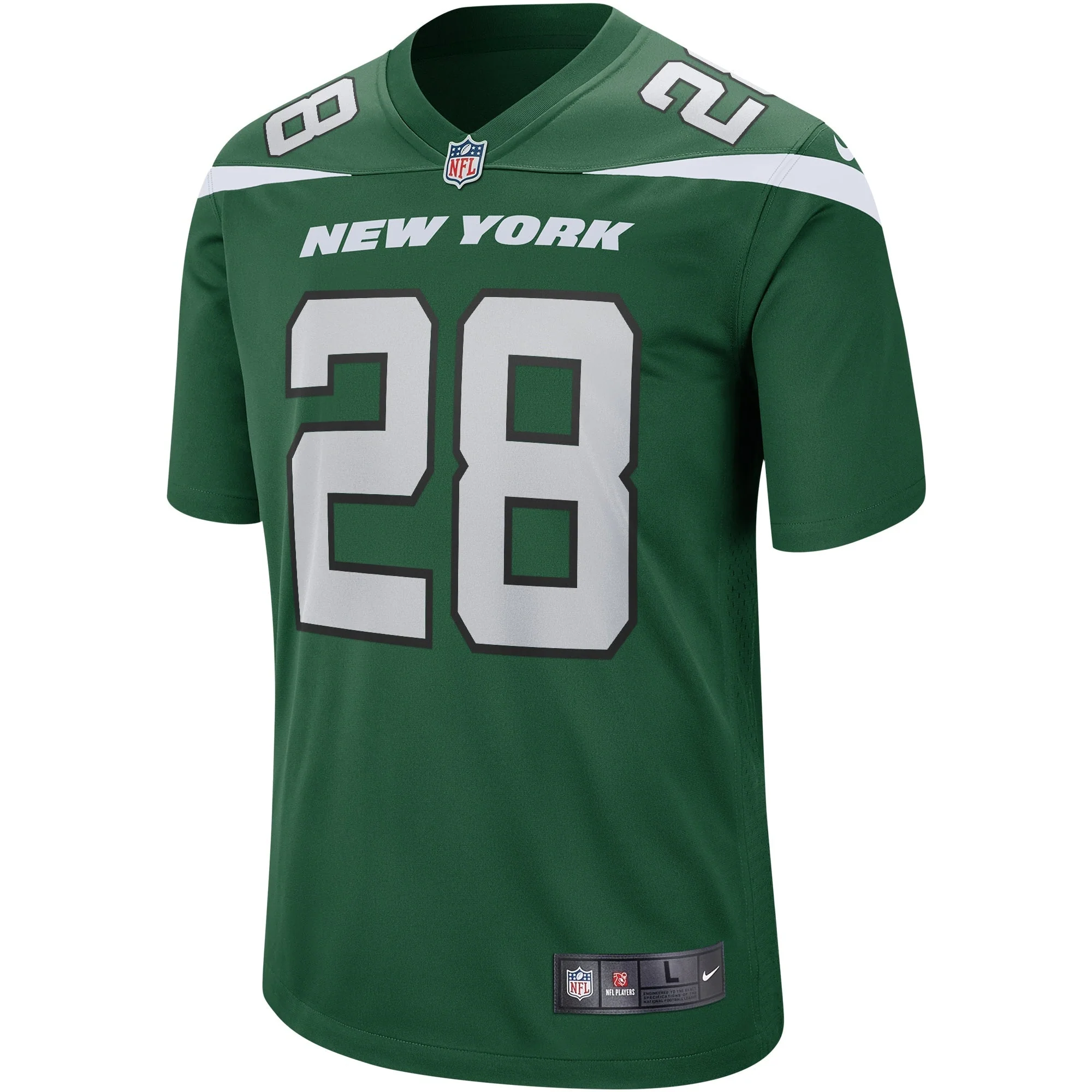 Curtis Martin New York Jets Nike Game Retired   Jersey - Gotham Green