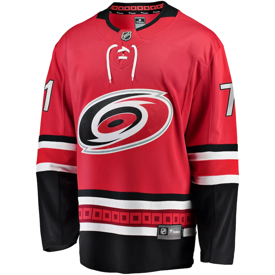 Jesper Fast Carolina Hurricanes   Alternate Breakaway Jersey - Red