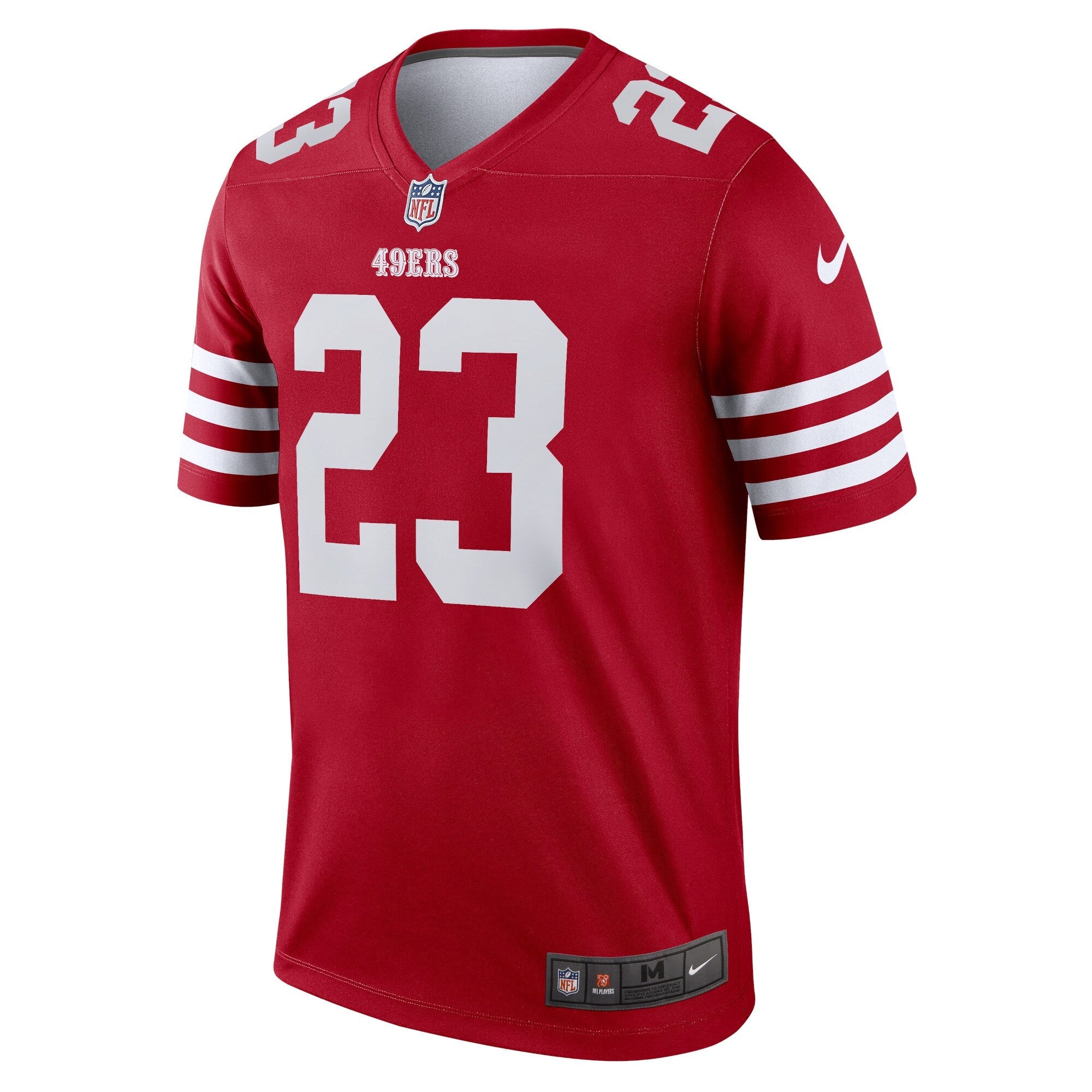Christian McCaffrey San Francisco 49ers Nike Legend Jersey - Scarlet