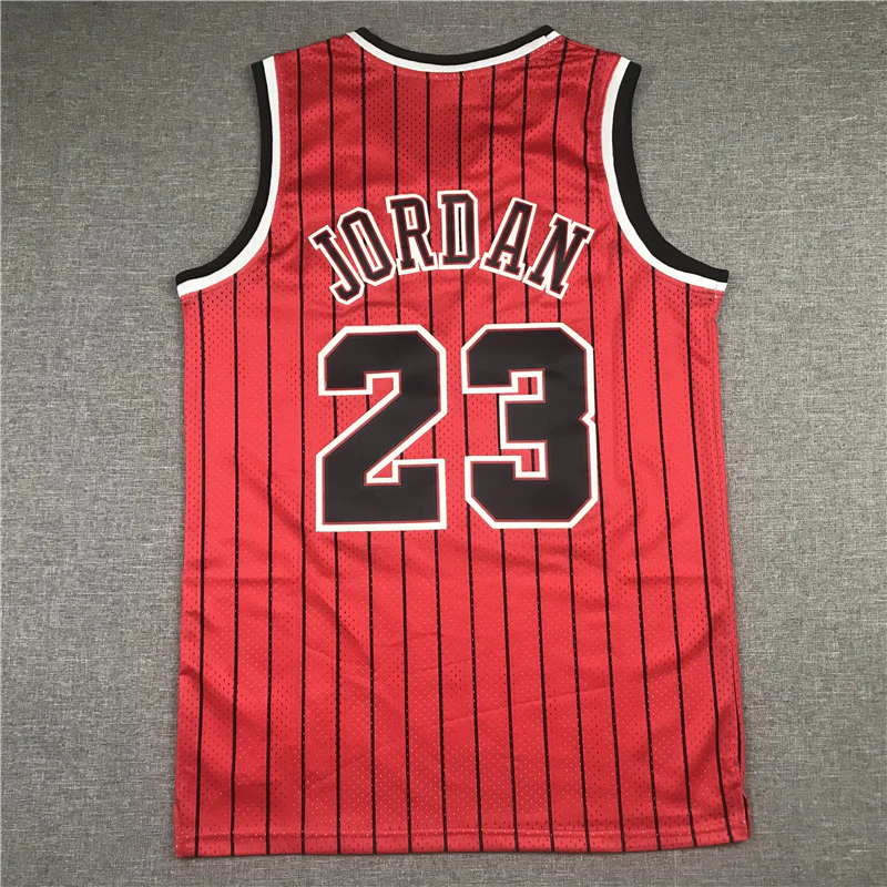 Michael Jordan Chicago Bulls Red #23 1995-96 Jersey